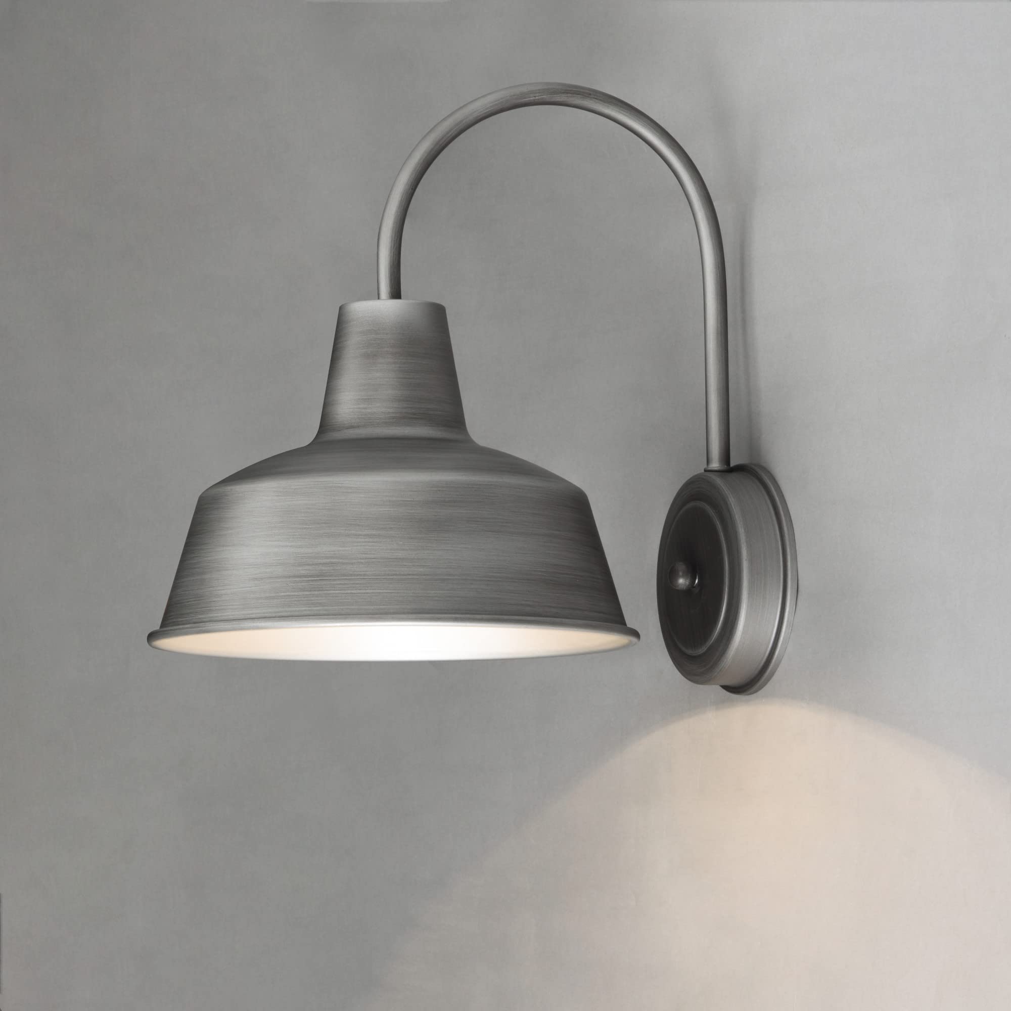 Maxim 35016BK Outdoor Wall Sconce, 13in One-Light, Black Aluminum, Modern Design, 60 Watts