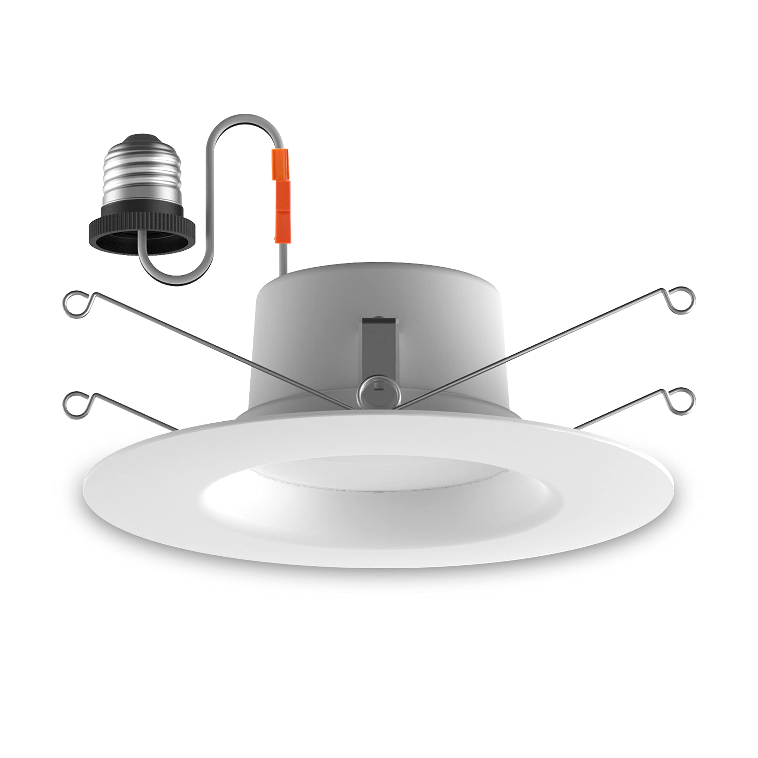 Philips Led 11" Led Slim Flush Mount Ceiling Lamp, 1500 Lumens, 5000K Daylight, For Bedroom, Kitchen, Bathroom, Hallway, Stairwell, 2-Pack, T20 Certified, (574509)