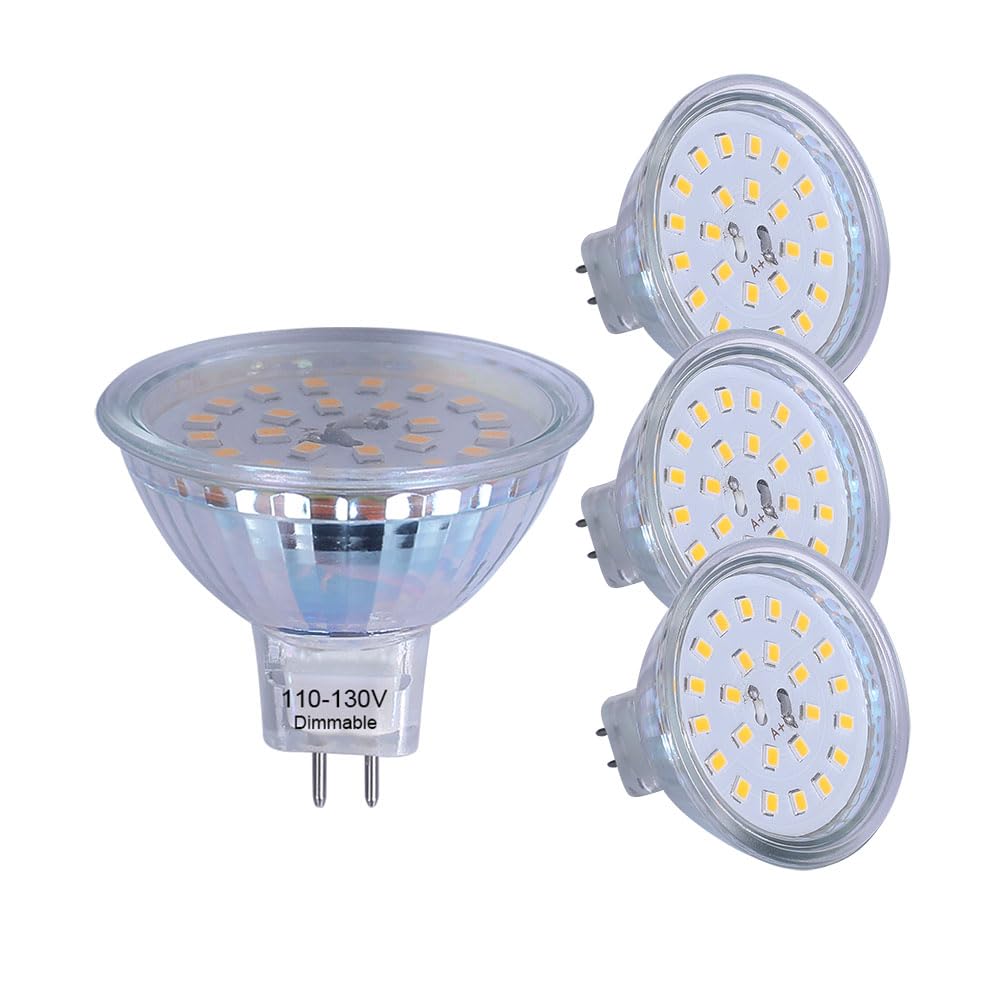 Ukzboss Mr16 Led Bulb Dimmable 120V 5W 2700K Warm White Equivalent To 50W