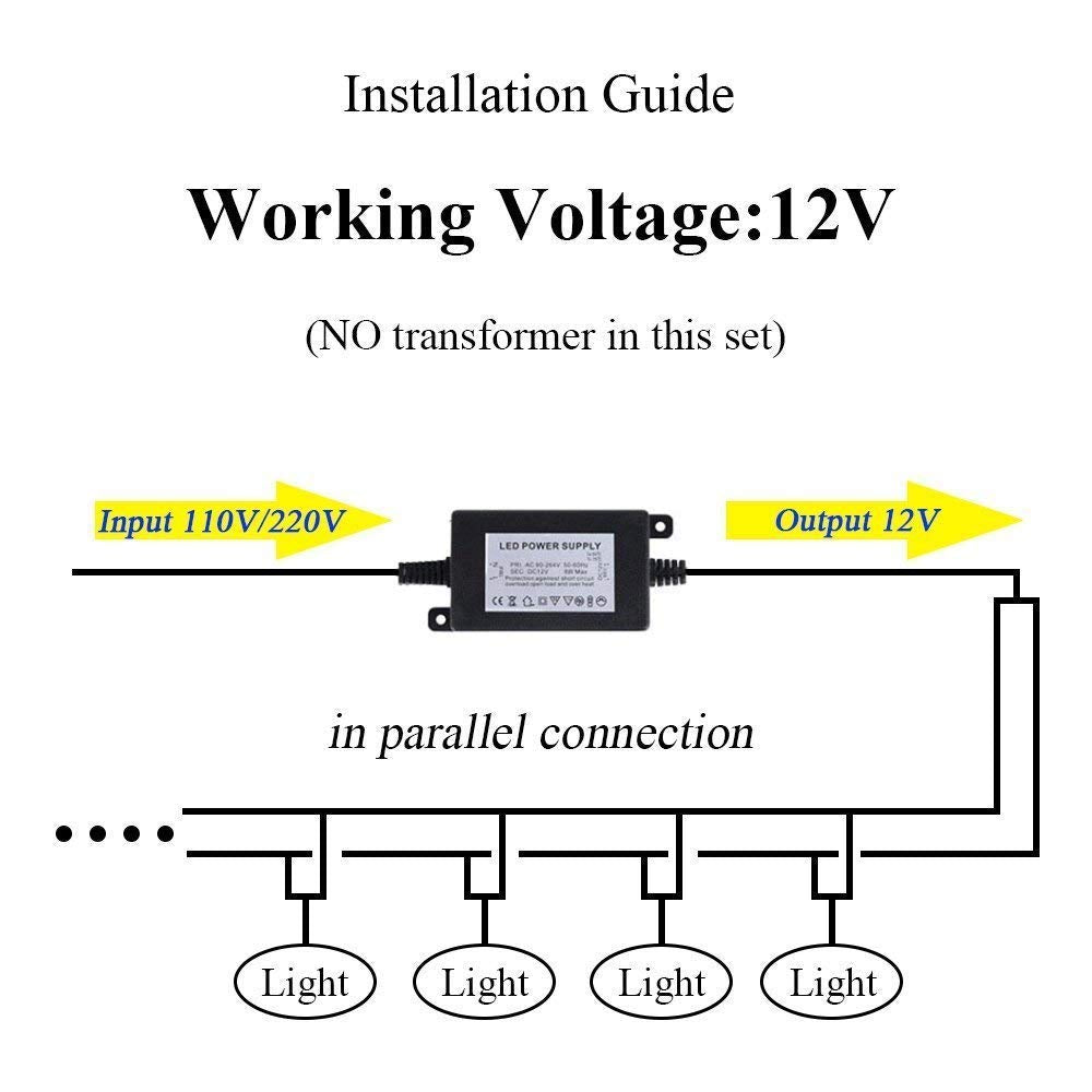 Aledeco 4 Pack Rgb Led In-Ground Landscape Lights, Waterproof Ip67 For Garden And Yard