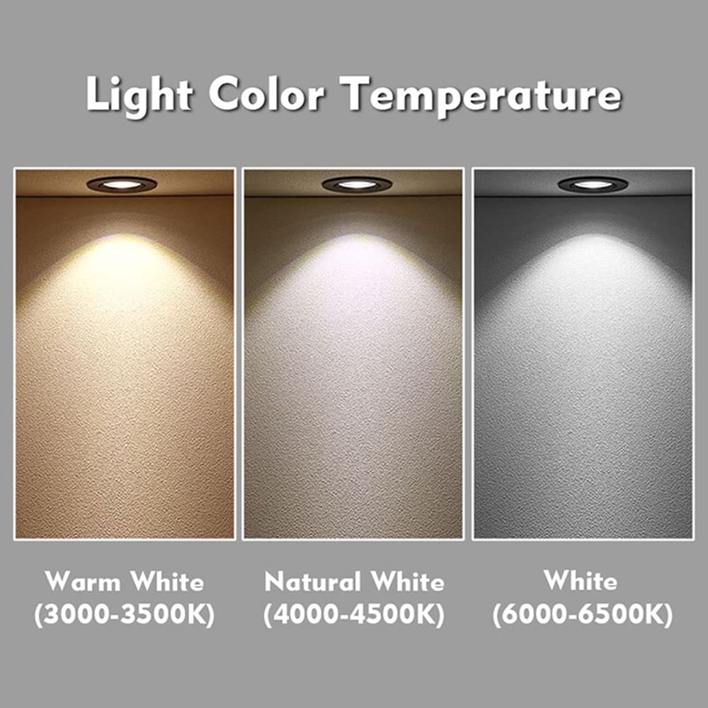 LIDESENMO 2-Pack 55mm Kitchen Cooker Range Hood LED Light 1.5W 12V DC, Chrome, White 6000K, Model LDS-RHL-6425