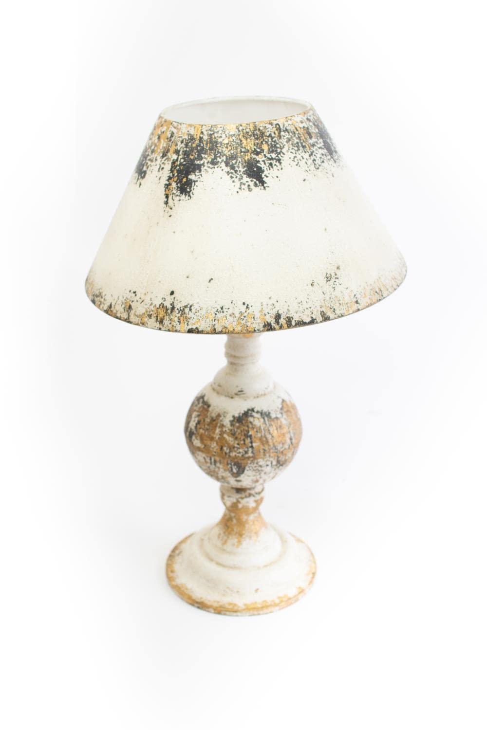TABLE LAMP - METAL BASE WITH METAL SHADE