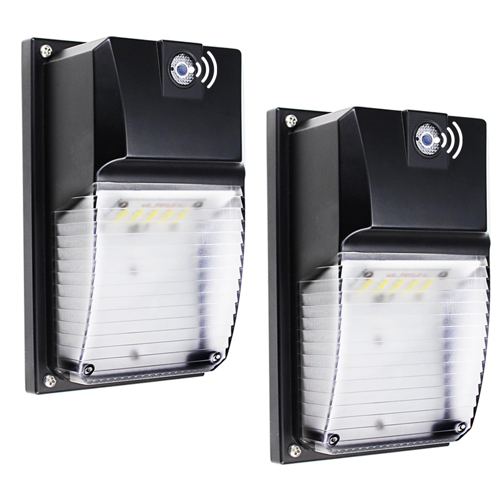 Ltblight 18W Dusk To Dawn Led Wall Pack Light, 1980Lm, Ip65 Waterproof, 2 Pack
