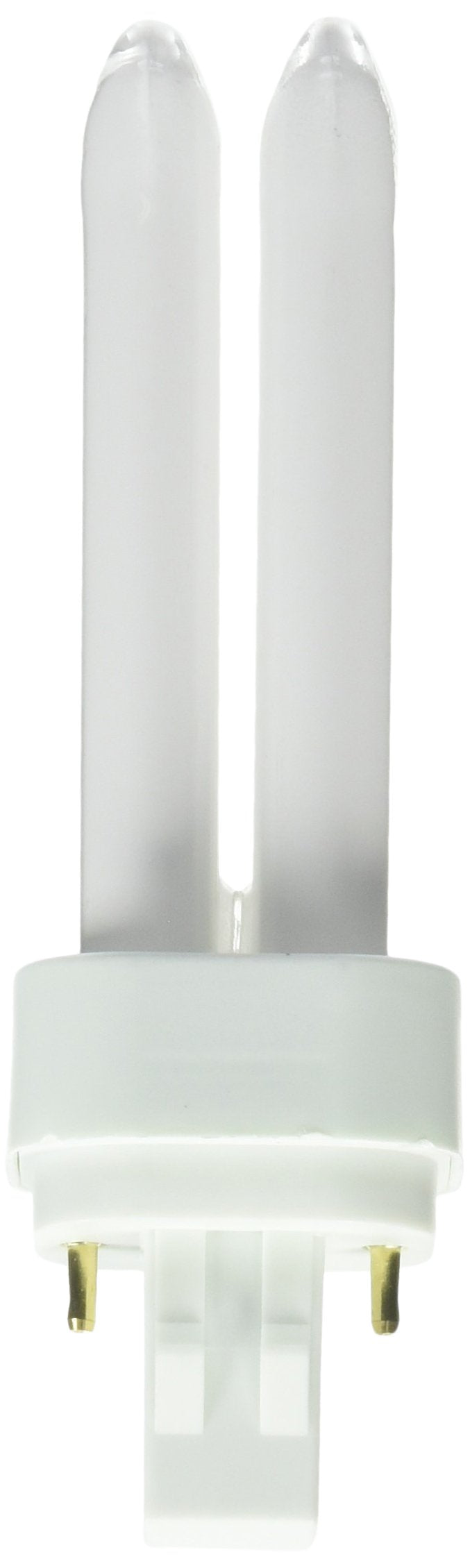 LEDVANCE Sylvania 21120 Compact Fluorescent Light Bulb, 13W, 4100K, Glass, Double Tube