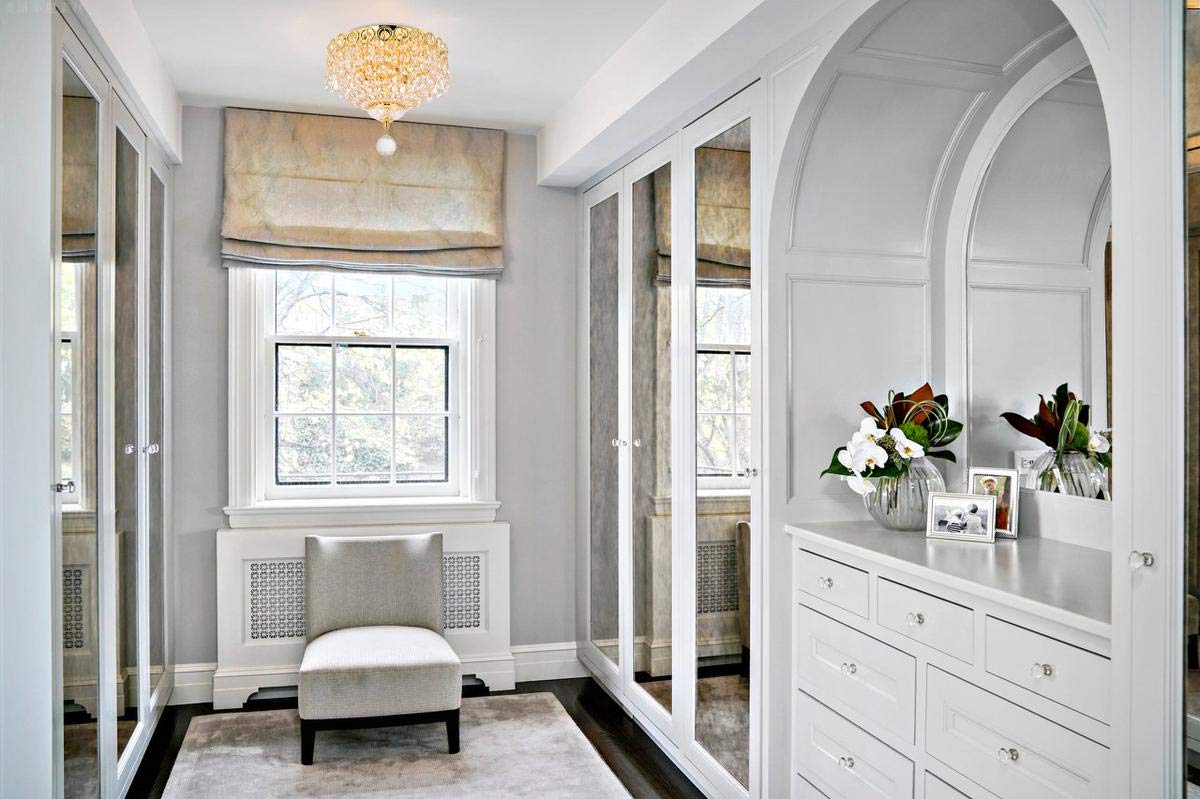 Elegant Lighting 1900F10G/Rc Royal Cut Clear Crystal Century 3-Light, Single-Tier Flush Mount Crystal Chandelier, Finished In Gold With Clear Crystals