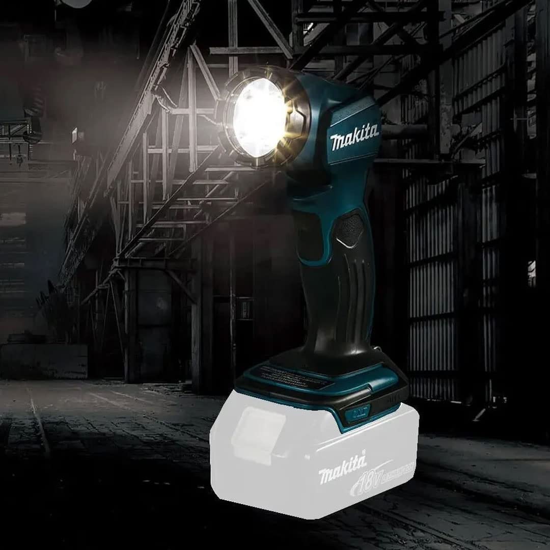 Makita DML815 18V LXT Lithium-Ion Cordless LED Flashlight - Teal, Aluminum Construction