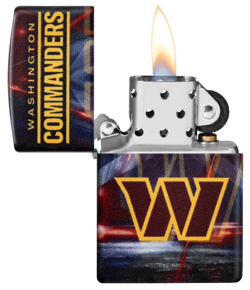 Zippo Nfl Washington Commanders 540 Matte Pocket Lighter