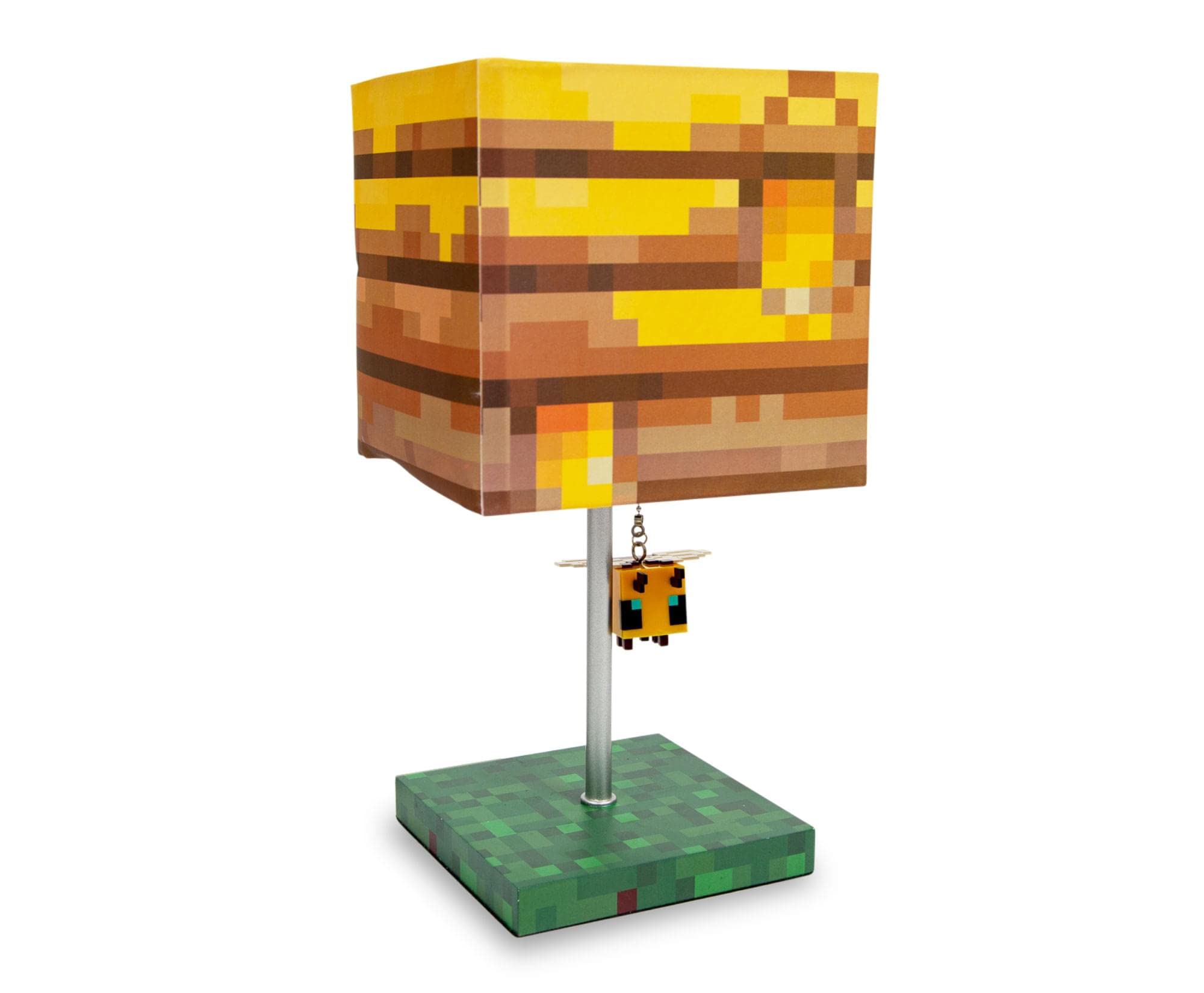 Minecraft Bee Nest Block Desk Lamp | LED Mood Light for Bedroom, Desk, Living Room | One Size | Model RBF-16698-C