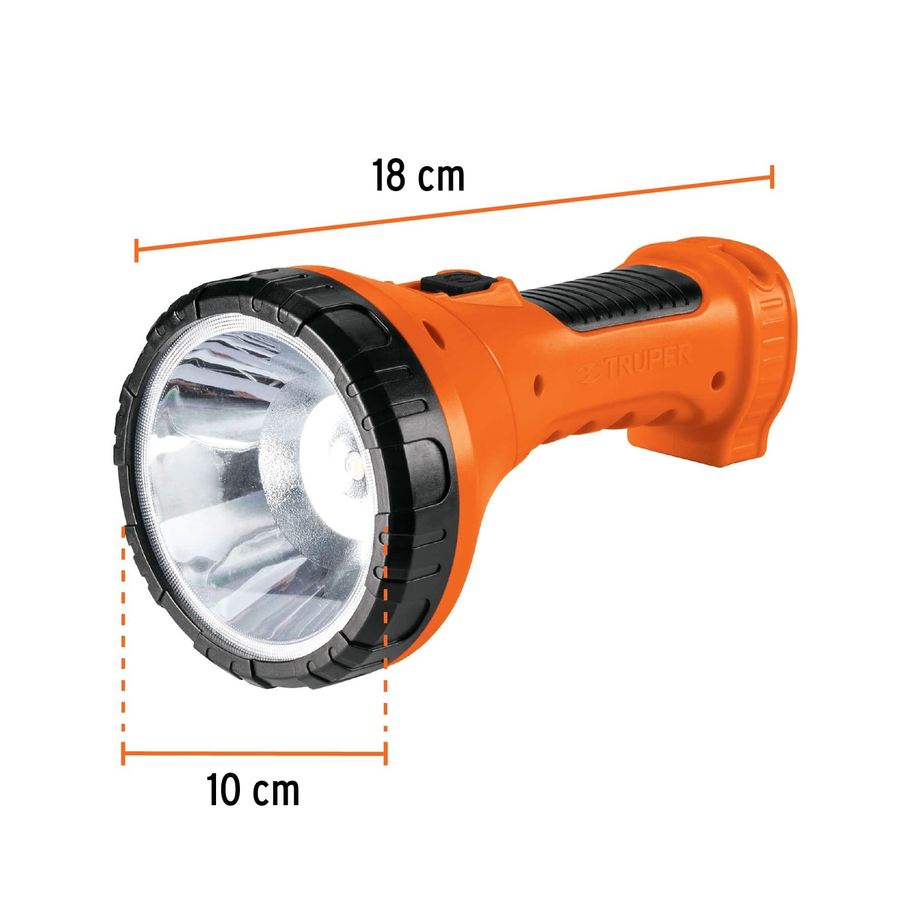 Truper Lile-9T 9-Led Rechargeable Flashlight, 40 Lumens