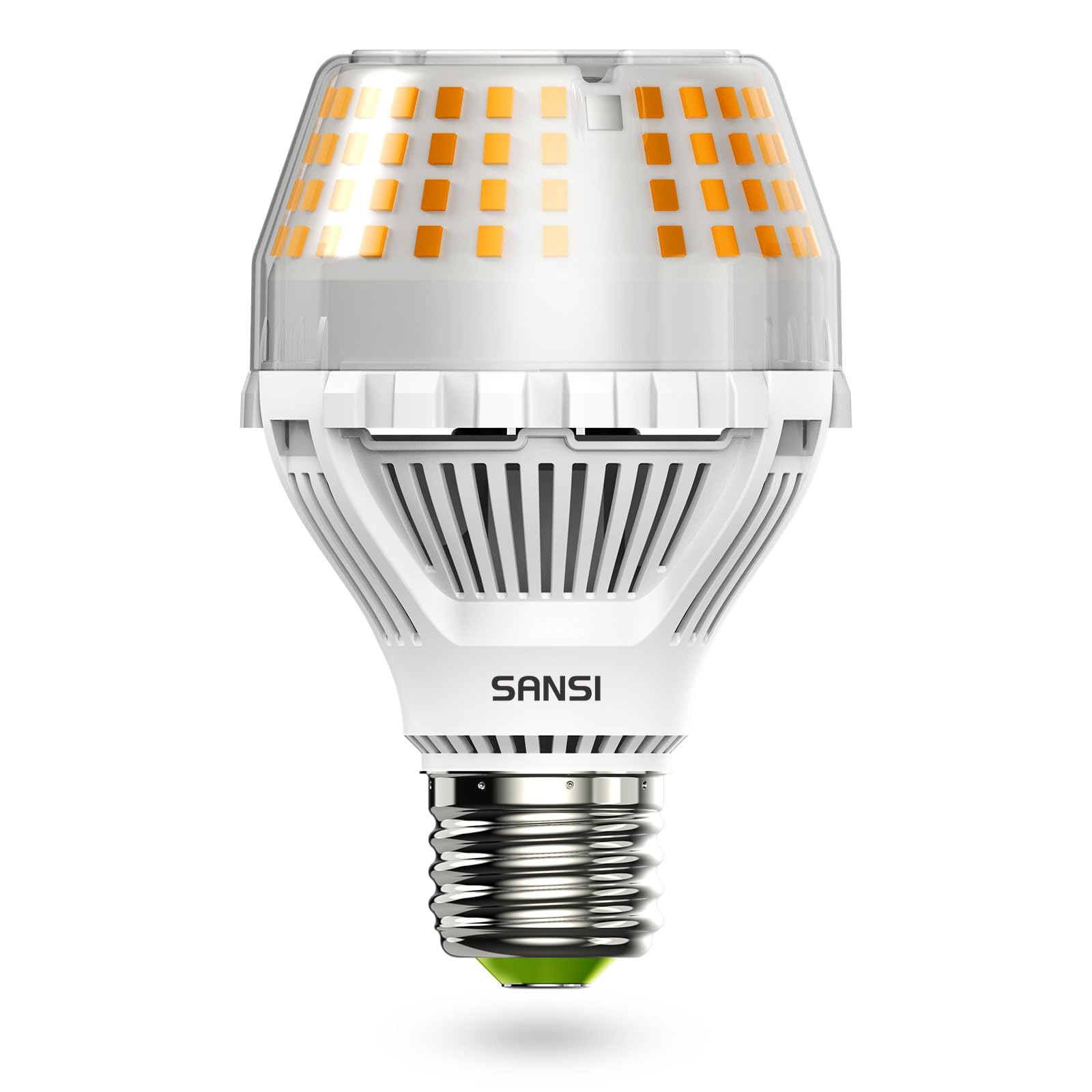Sansi 200W Equivalent A19 Led Light Bulb, 3000 Lumens 3000K Soft Warm White E26 Led Bulbs, Non-Dimmable Bulb W/Ceramic Technolog