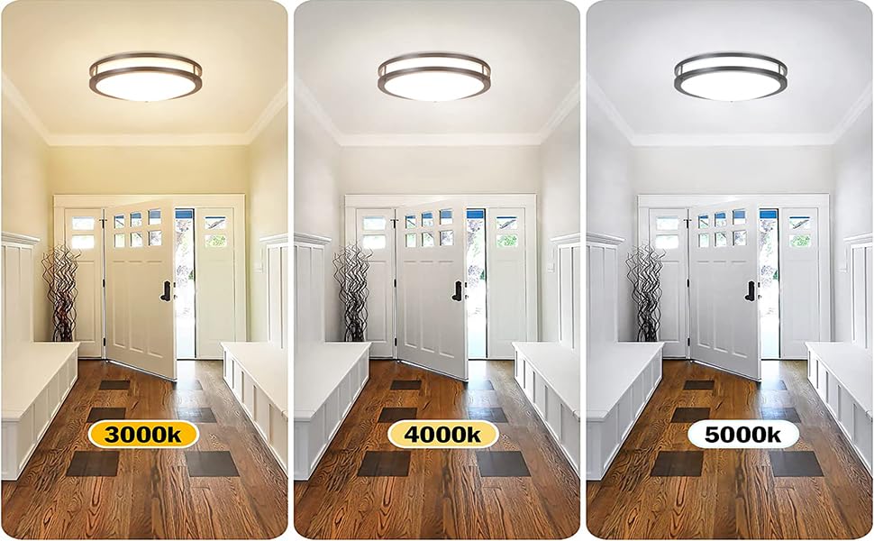 16    Brushed Nickel Flush Mount Ceiling Light,16 Inch Ceiling Light,16 Inch Flush Mount Brushed Nickel Led Ceiling Light,Bedroo