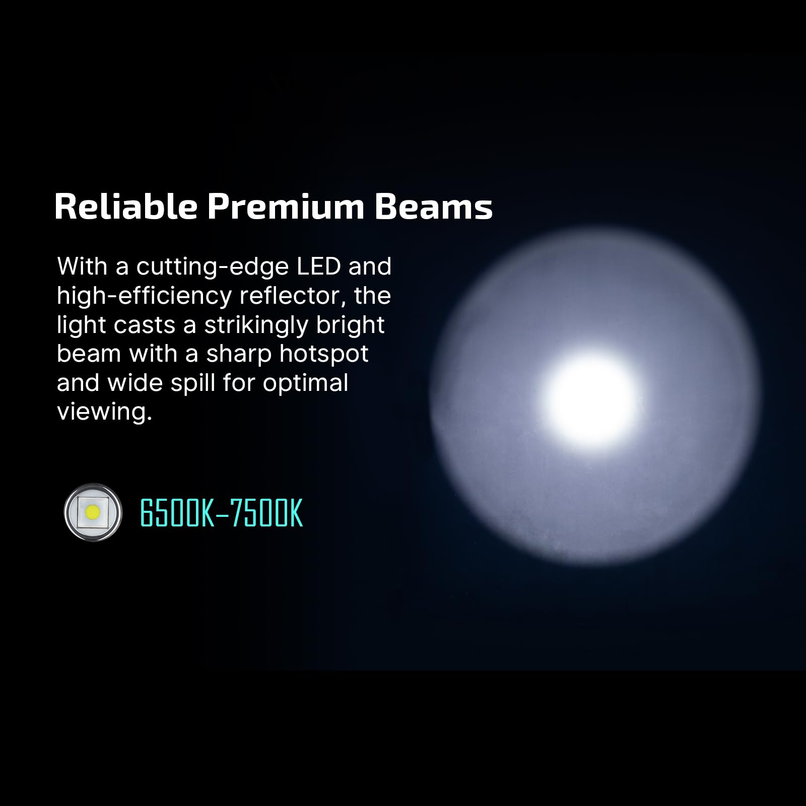 Olight Baton Turbo Edc Rechargeable Handheld Flashlight, 1000 Lumens Compact Led And 510 Meters Long Throw Powerful Light, With