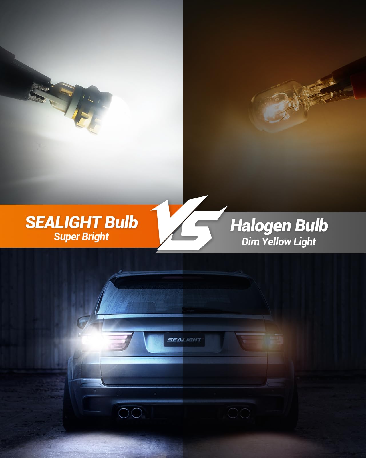 Sealight 912 921 Led Bulb Reverse Light Super Bright 3020Smd Canbus Error Free T15 Led Backup Lights For 906 916 W16W 912 Led Bu