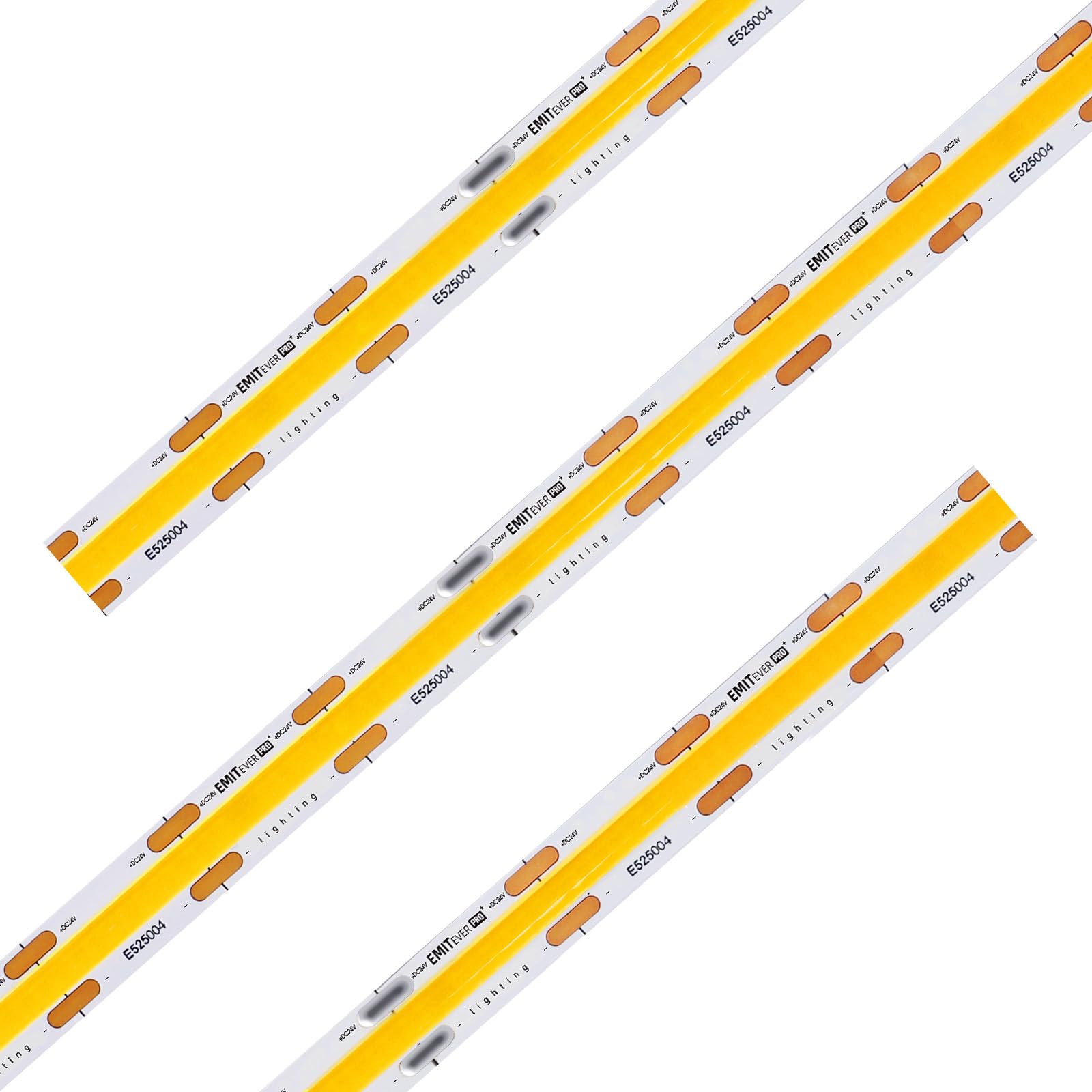 EMITEVER COB LED Strip Lights, 4000K, 32.8ft, DC 24V, Ra 90+, Model E2024V-XX3-XX30-U,
