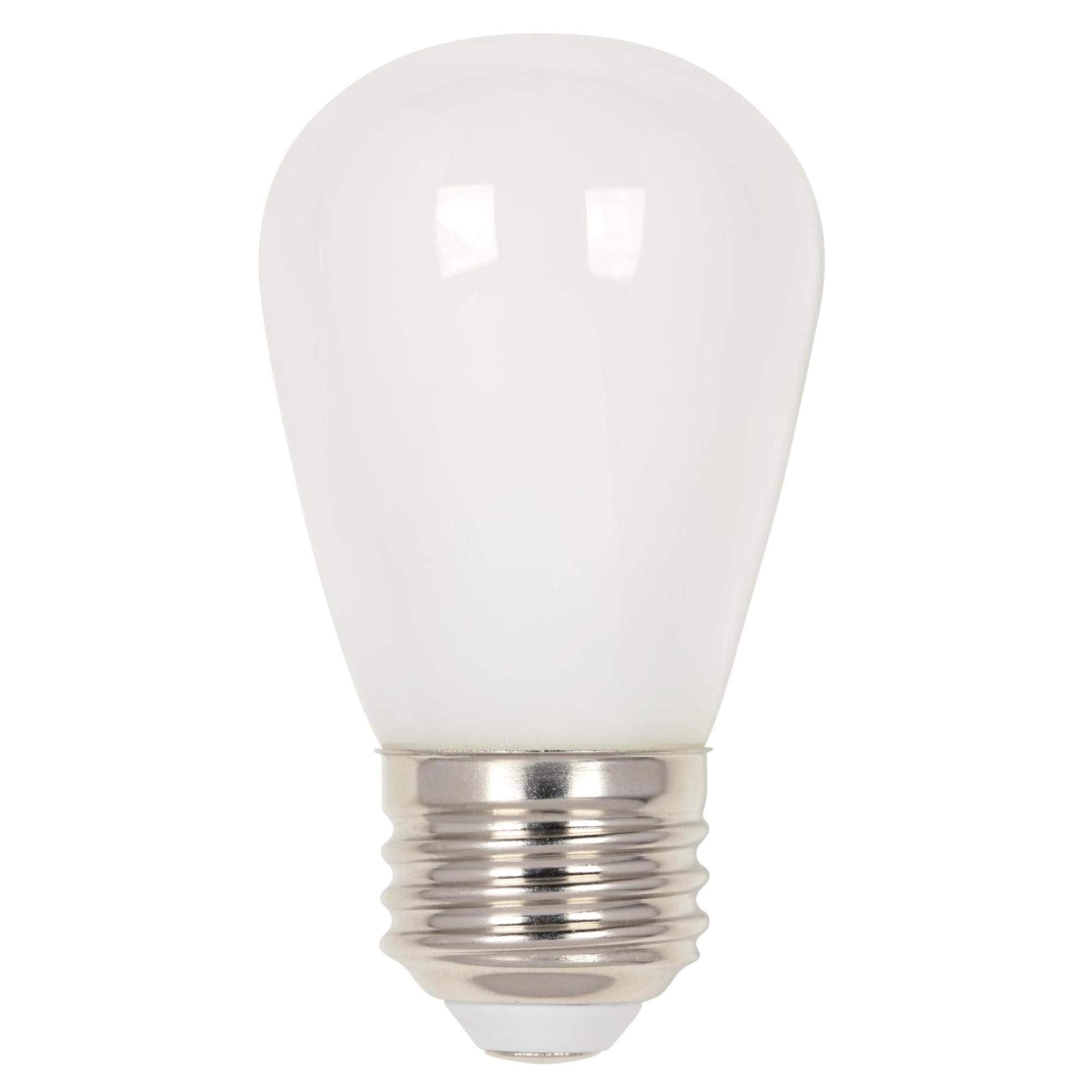 Westinghouse 5511500 1.2 (15-Watt Equivalent) S14 Frosted, E26 (Medium) Base Led Light Bulb,