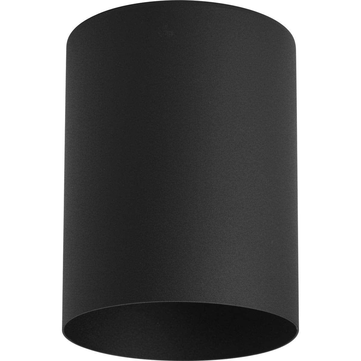 Progress Lighting Cylinder Collection Modern Outdoor Ceiling Light 5in Black Aluminum P5774-31