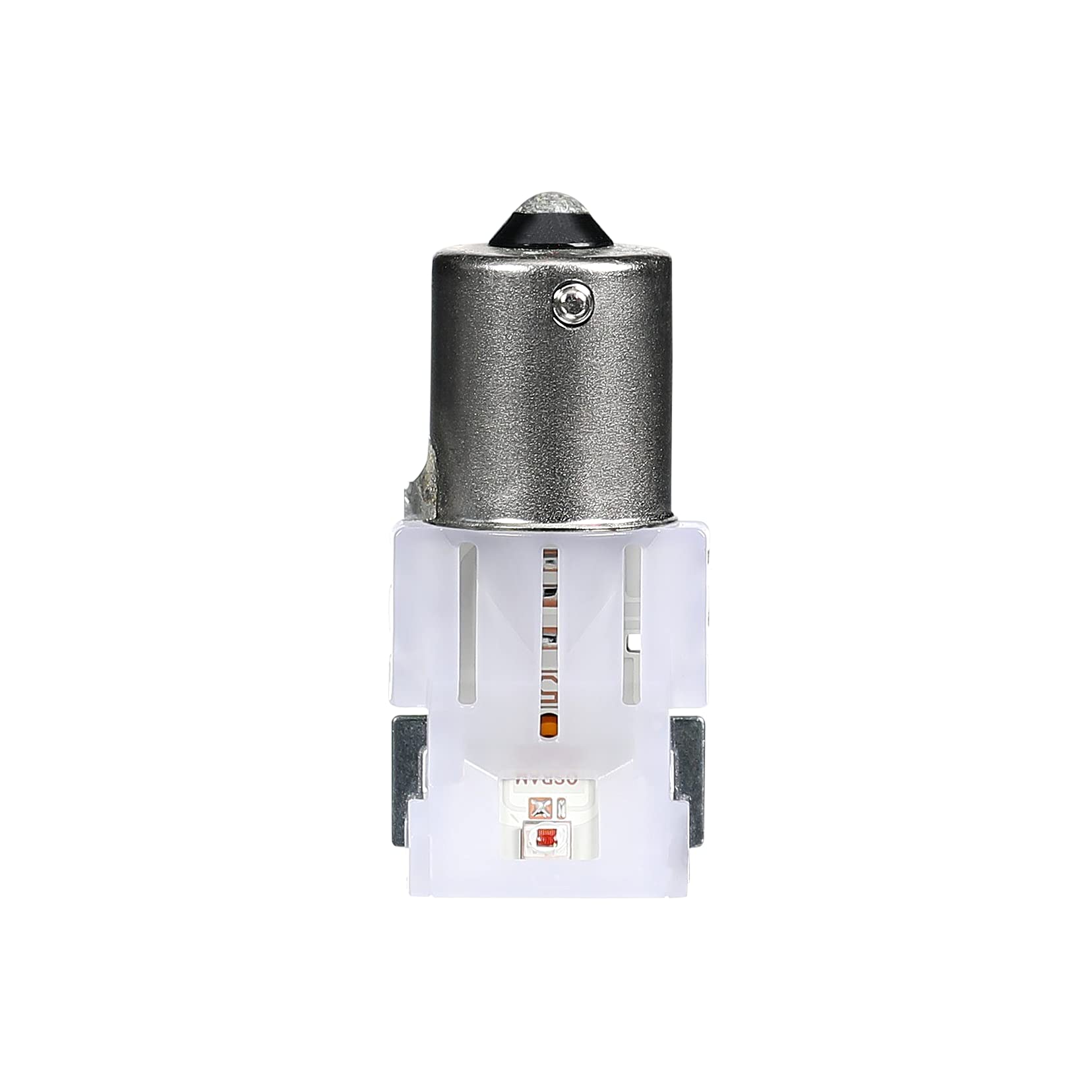SYLVANIA 7506 LED Red Mini Bulb - 2 Pack, Ideal for Stop and Tail Lights, Bright LED, Model 7506RSL.BP2