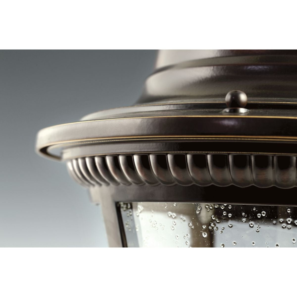 Progress Lighting Pedestal Mount Lighting Accessory, 6-7/8in W x 12-3/4in H, Textured Black, Model P5862-31, Glass Material