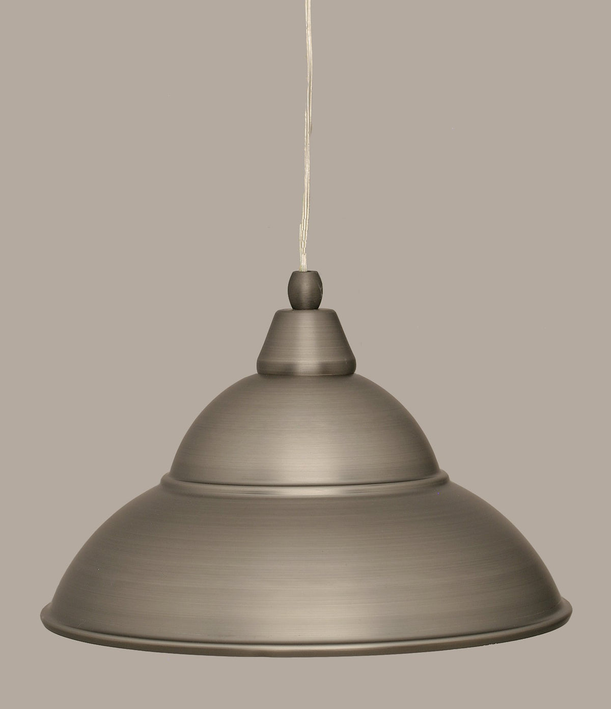 Toltec Lighting 1 Light Mini Pendant In Brushed Nickel (22-Bn-428)