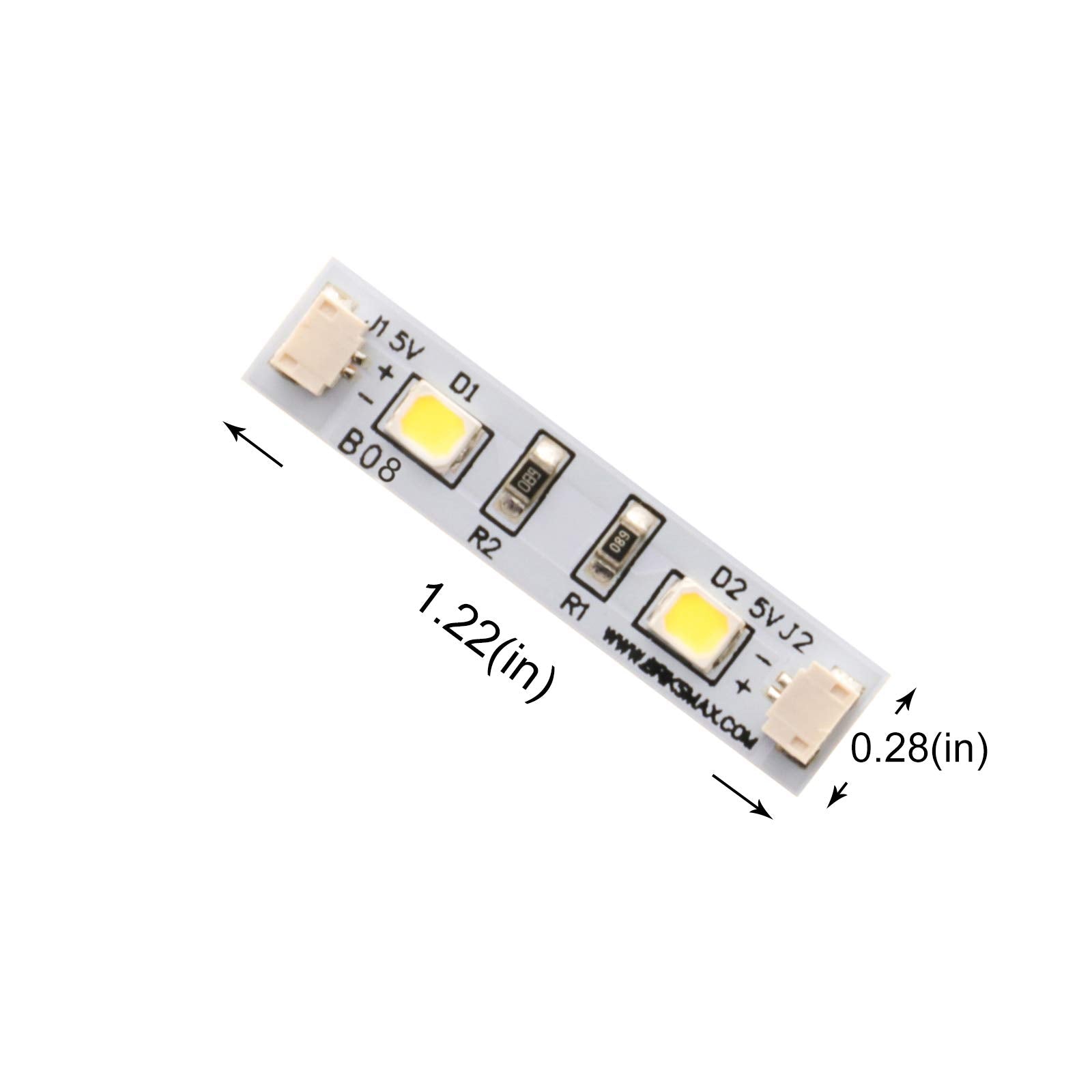 Briksmax Led Strip Lights White Small For Diy Lego/Moc Lighting(3 Pack)