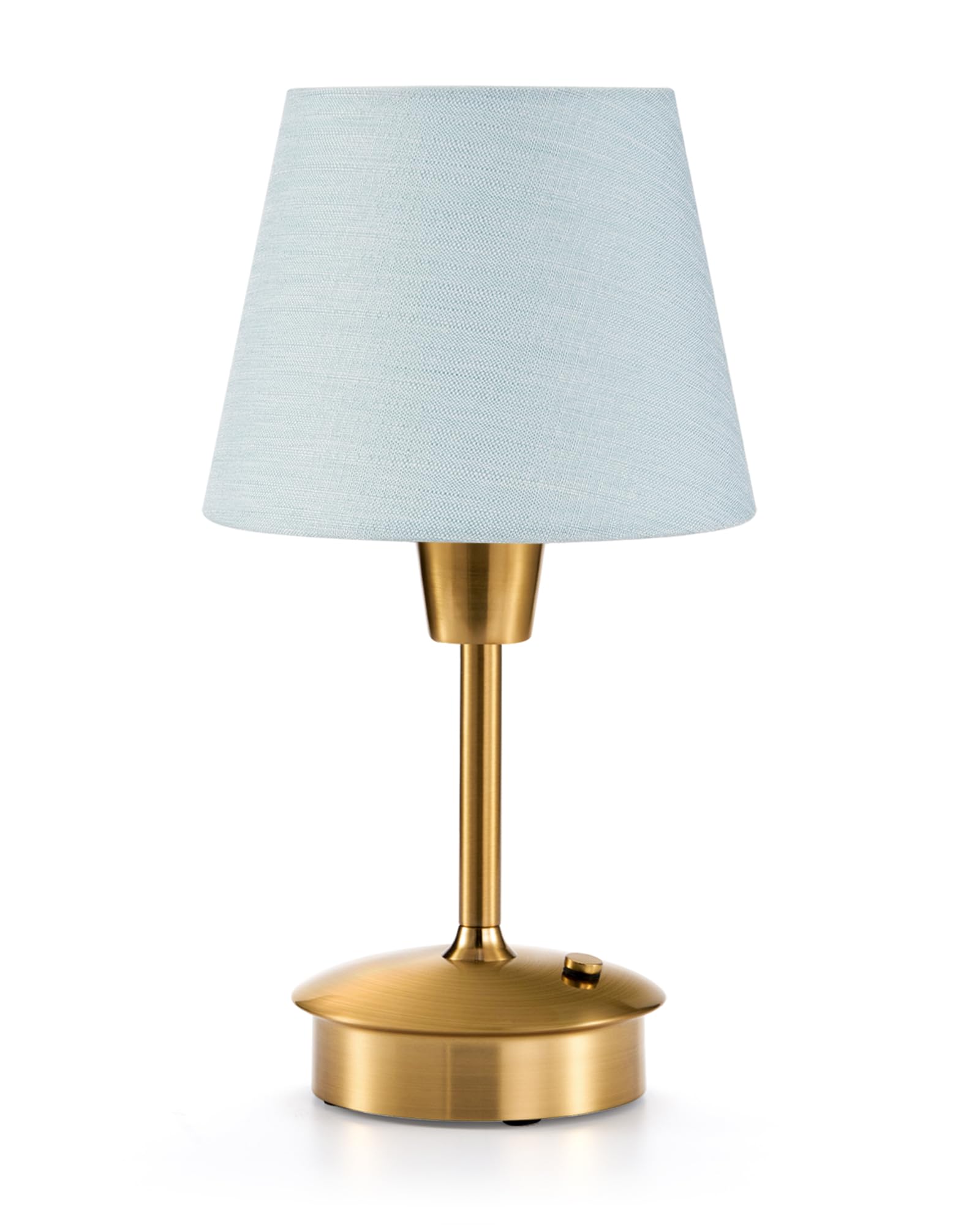 UMEXUS 9.8 Small Cordless Table Lamp, 5200mAh Battery Operated Touch Lamps for Restaurant, Rechargeable Dimmable Portable LED 