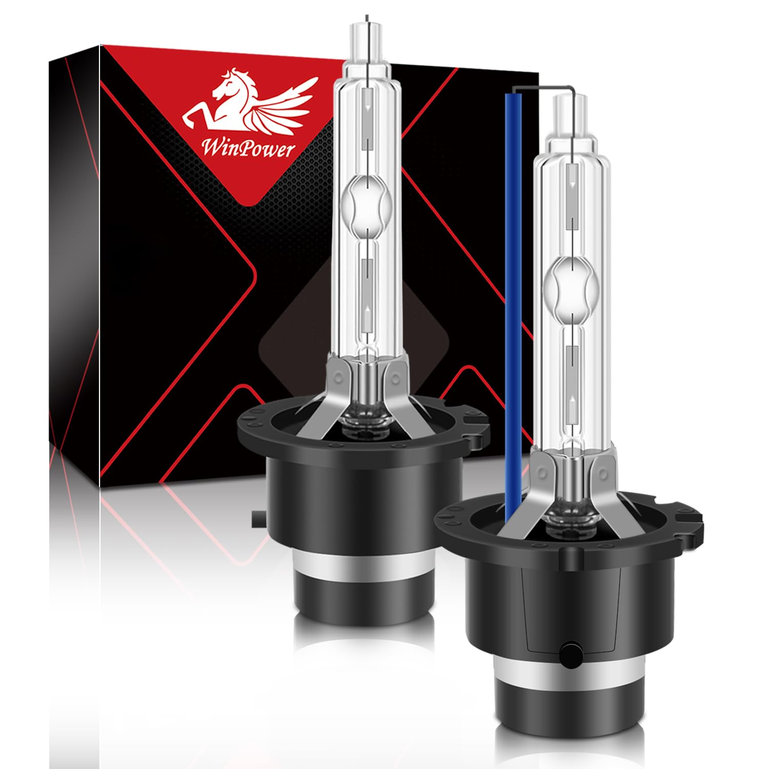 WinPower D2S HID Xenon Headlight Bulbs - 35W, 8000K, Pack of 2 - Metal