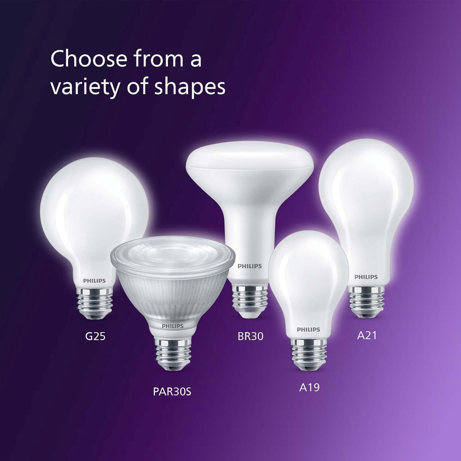 Philips Led A19 Frosted Ultra Definition Dimmable Led Light Bulbs - Flicker-Free 60W Light Bulbs With Eyecomfort Technology -Day