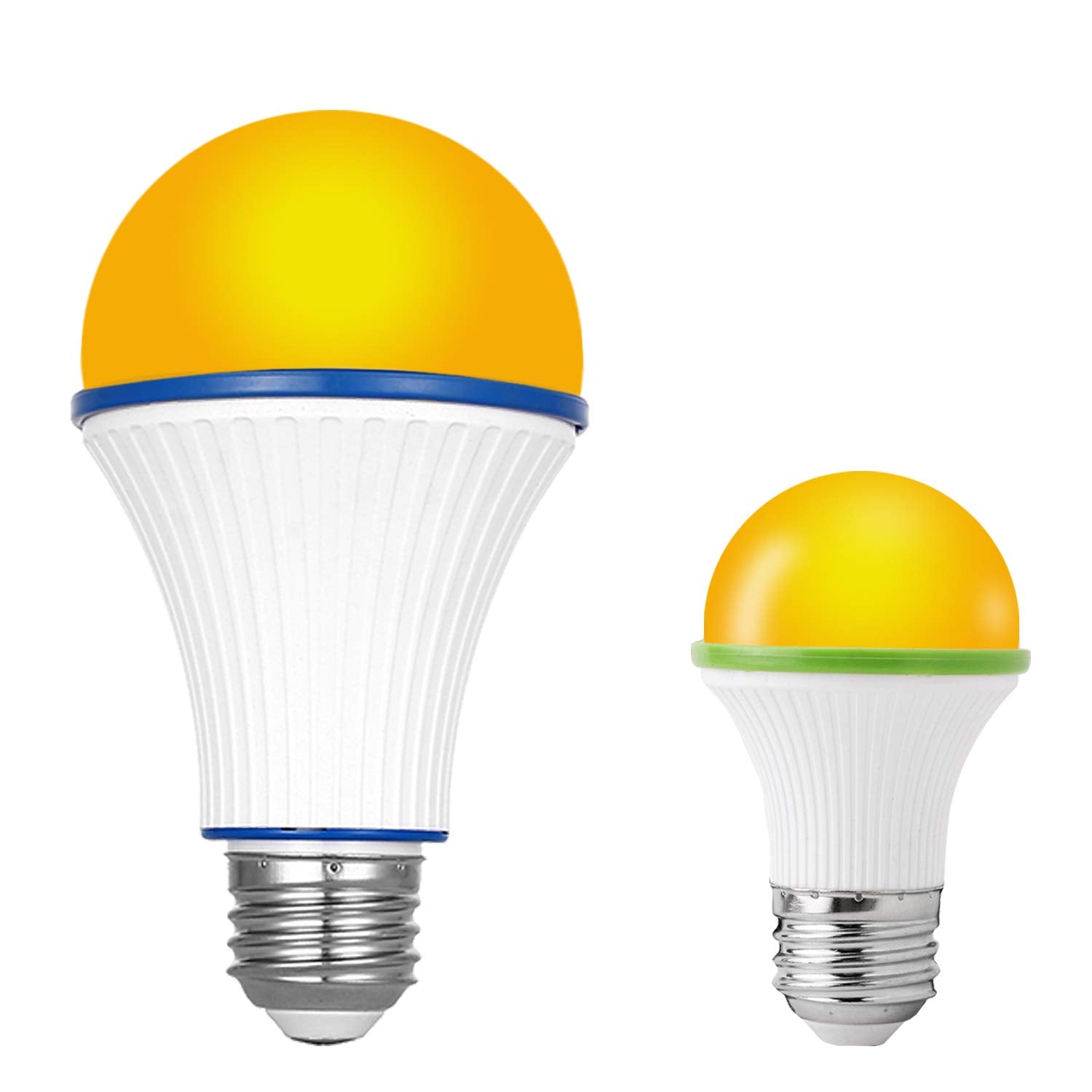 KINUR Amber Light Bulbs, Soft Warm Sleep Light, 7W-60W Equivalent, Blue Light Blocking, 1 Count, Perfect for Nursery and Healthy Sleep