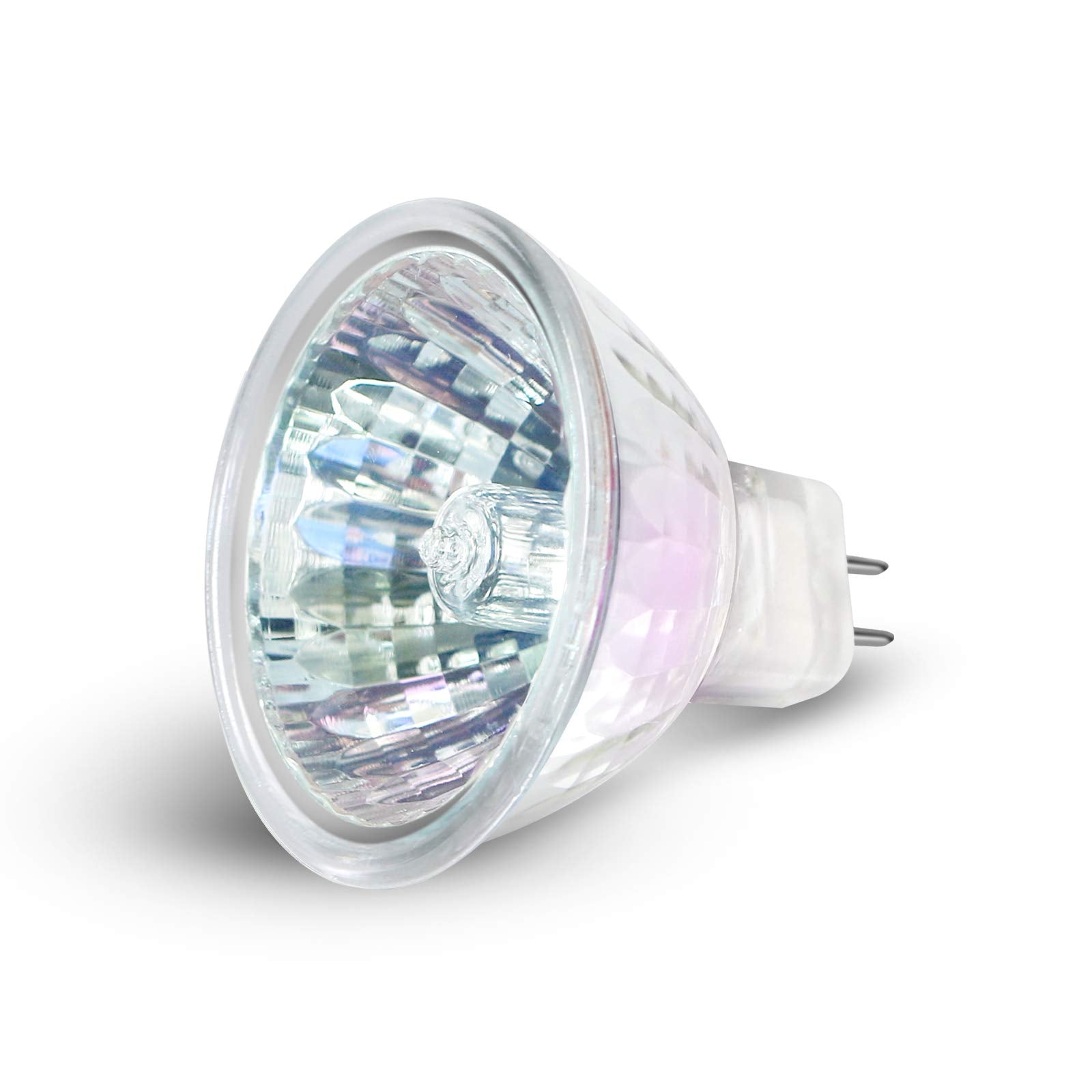 Gmy 6-Pack Mr16 12V 20W Bulb, 4000Hr Long Lifetime, Warm White Dimmable Gu5.3 Bi-Pin Base Spotlight Mr16 Halogen Bulb For Desk L