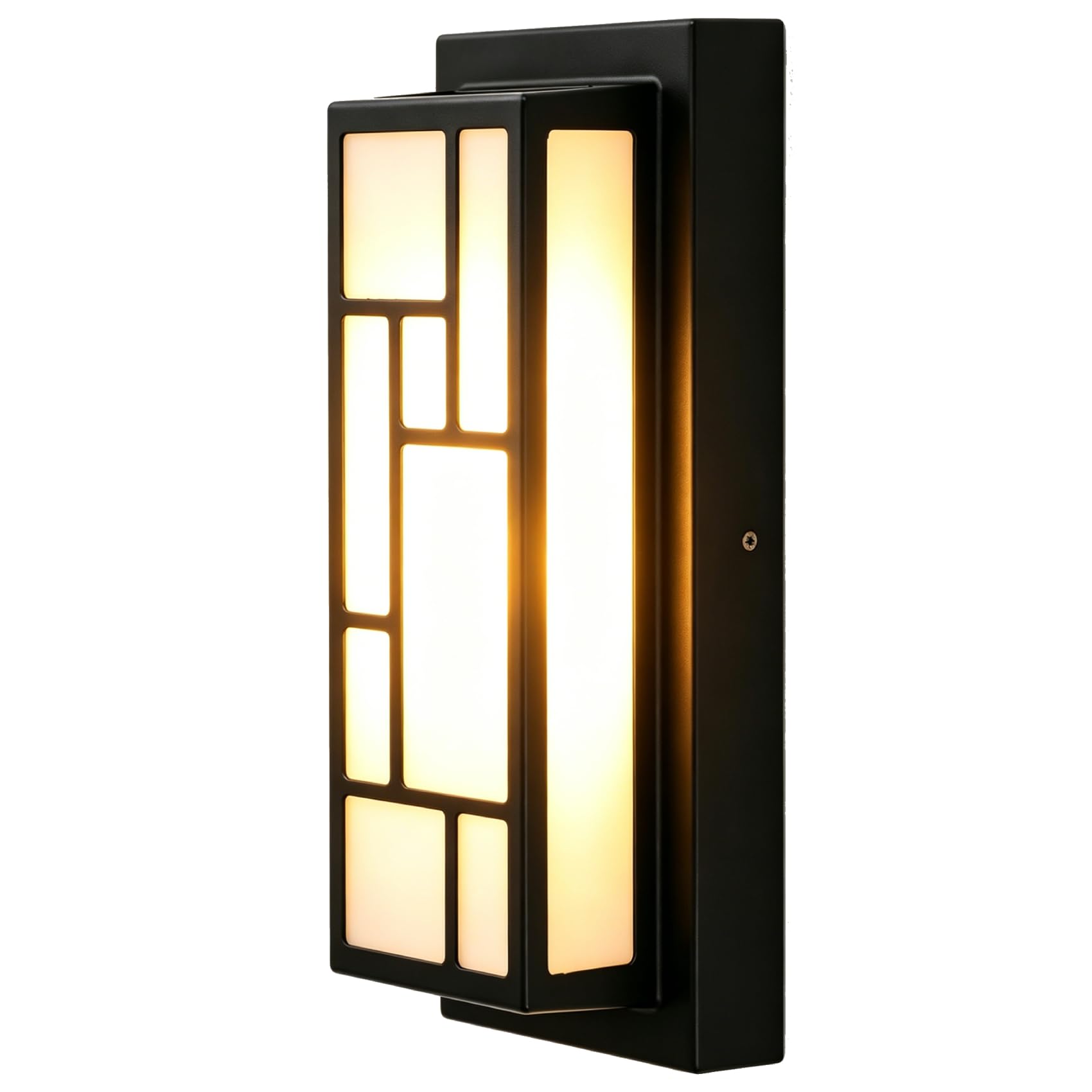 Energetic 5CCT Outdoor Wall Light Fixture, 13 Inch Exterior Modern Wall Sconce, Patio Light IP65 Waterproof, 120V LED Porch Ligh
