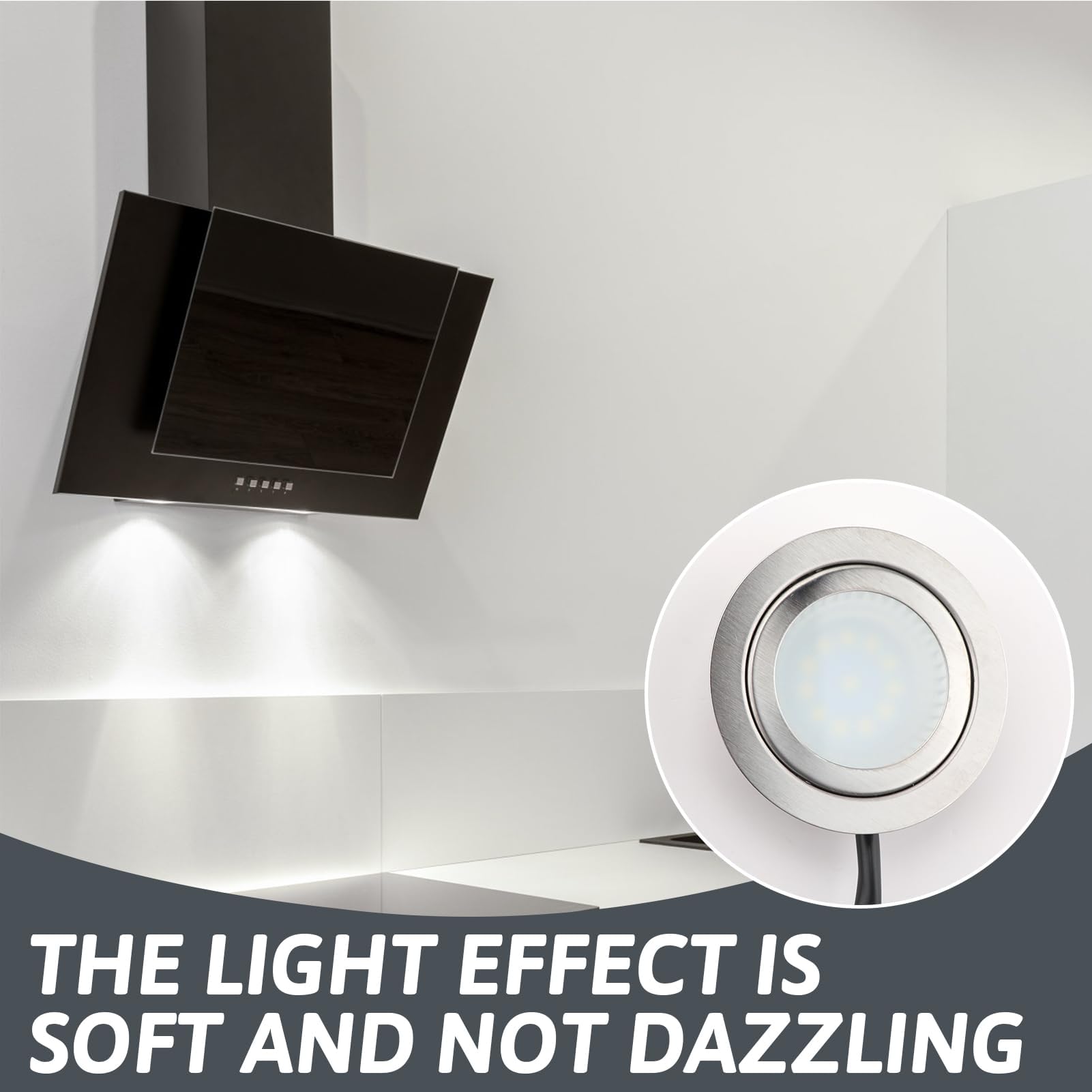 Yenblow 12V Dc 1.5W Range Hood Lights With El Socket  2Pack Hole Closet Stove Led Light Recessed  Bright White Kitchen Range Hood Light Bulbs Replacement  6500K (El Socket-Male-Frosted)
