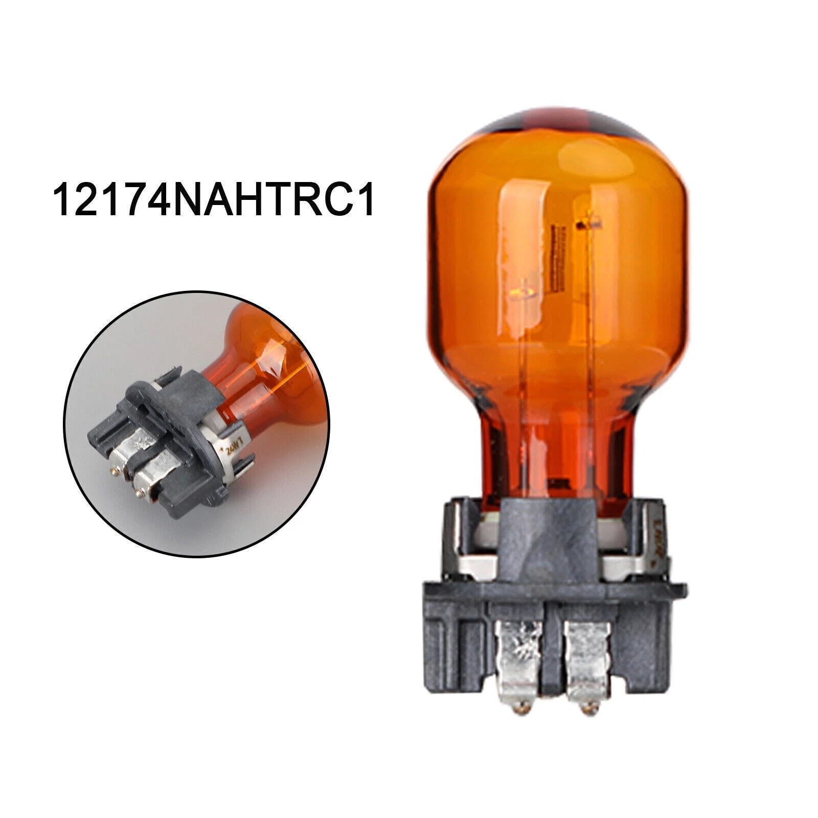 Flosser HiPerClick Turn Signal Light Bulb Replacement PWY24W 24W Black Model 39202933 (Pack of 1)