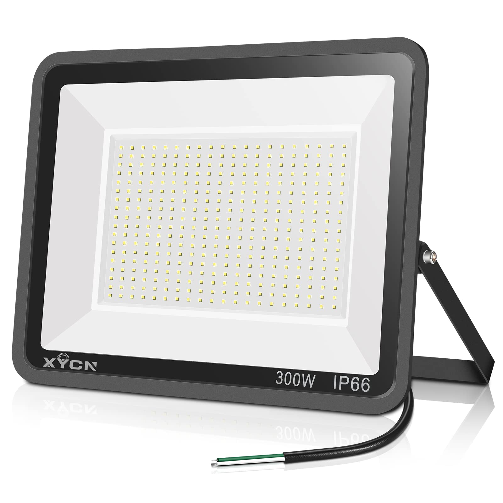 Xycn 300W Led Flood Light, 42500Lm, 5000K Daylight, Ip66 Waterproof For Outdoor Use