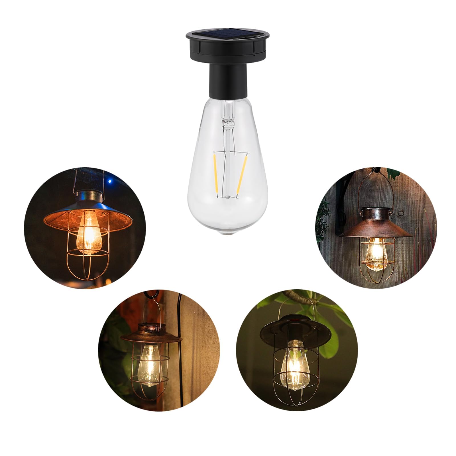 OMRAYTU Replacement Solar Light Parts,Waterproof Solar Lanterns Replacement Accessories for Lanterns Outdoor (7CM/2.76 INCH)