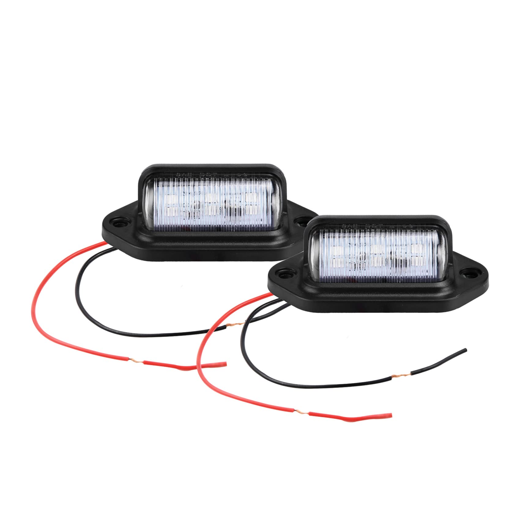 Livtee Waterproof 12V License Plate Led Light, For Rv Camper Truck Suv Trailer Van, Step Courtesy Lights, Dome Cargo Lights Or U