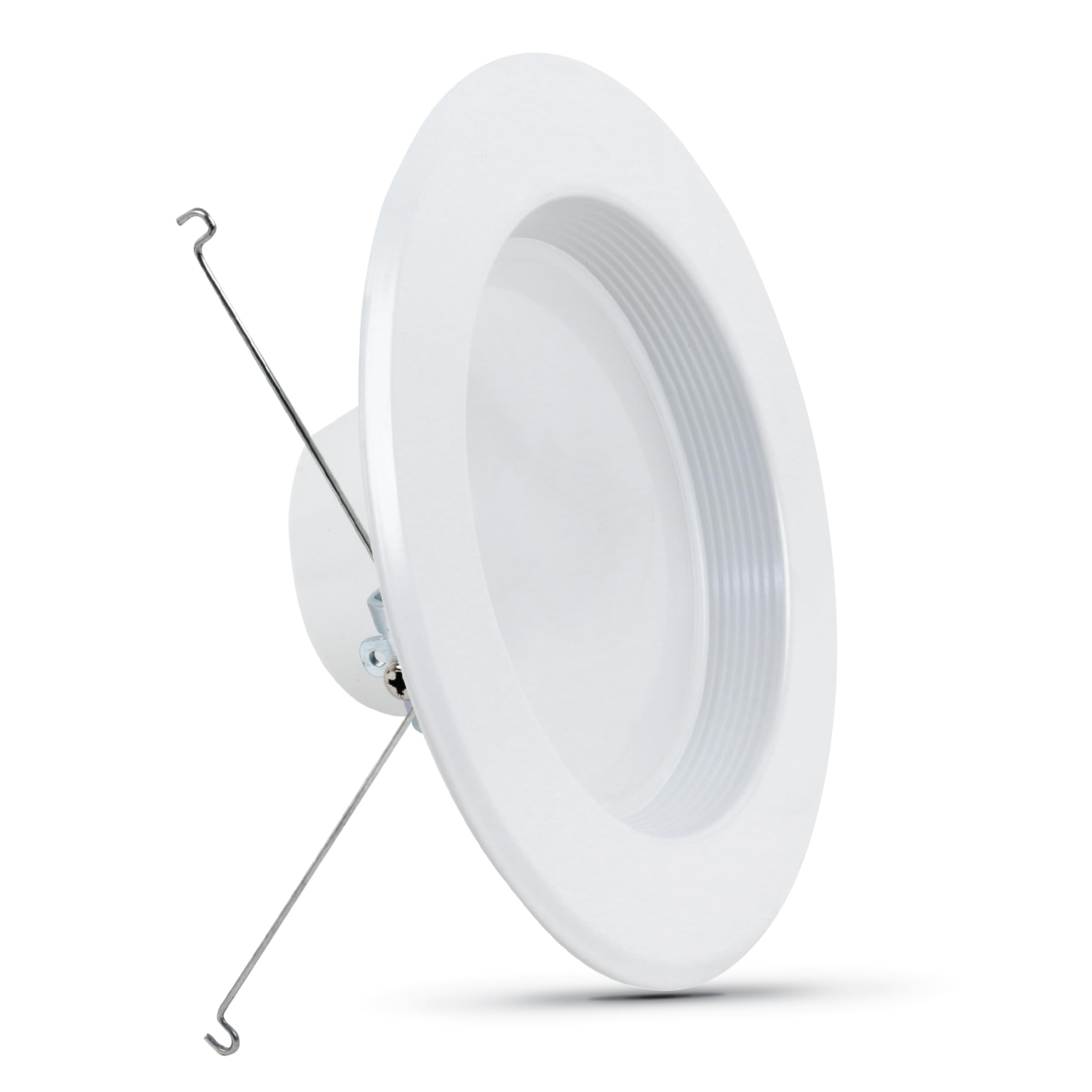 Feit Electric Led Recessed Downlight, Fit Most 5-6" Housing Cans, Baffle Trim, Dimmable, 75W Equivalent 10.2W, 925 Lm Retrofit Kit, 75 Watt, 2700K Soft White, 6-Pack Ledr56B/927Ca/Mp/6