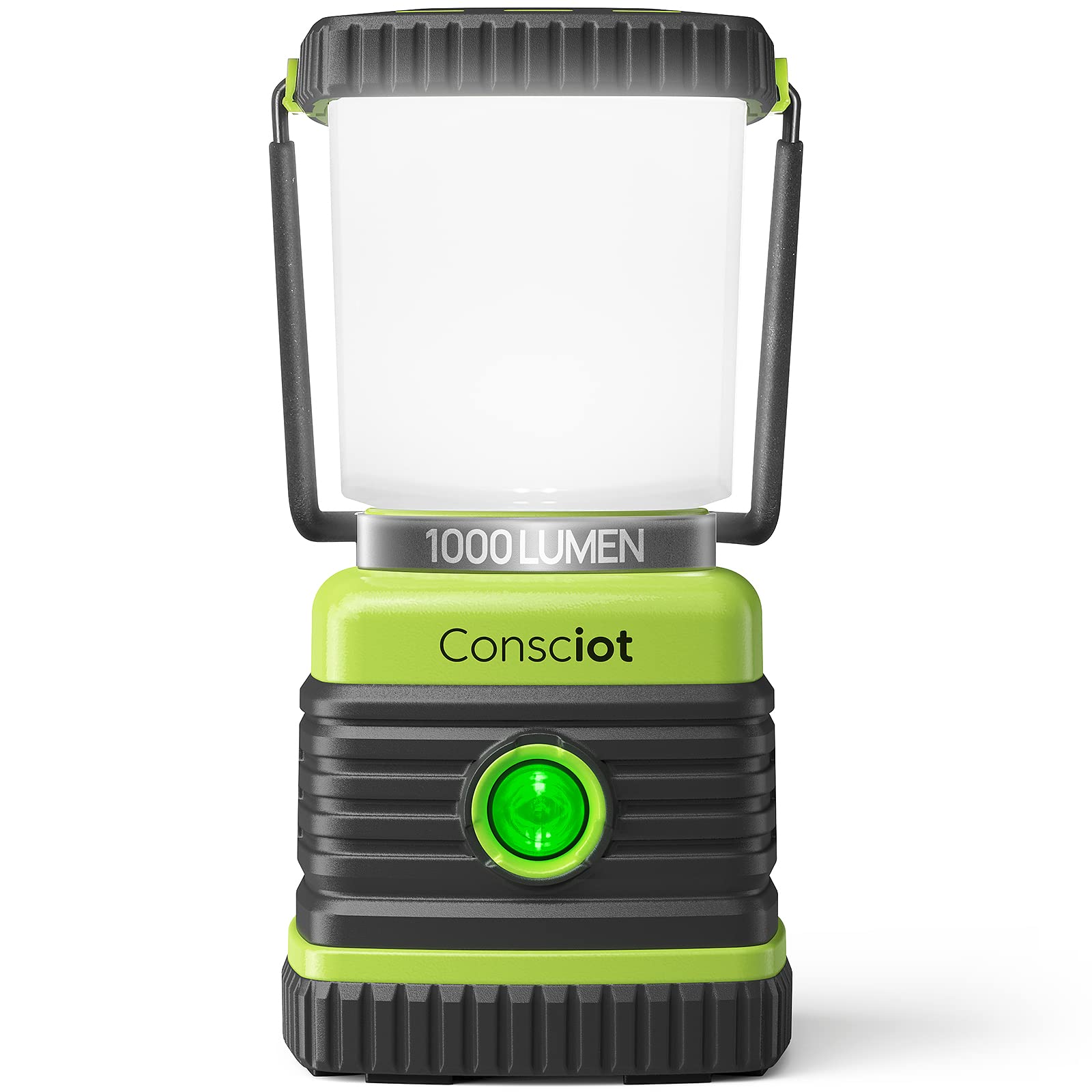 Consciot Led Camping Lantern - 1000Lm, 4 Light Modes, Ipx4 Waterproof, Outdoor Emergency Light