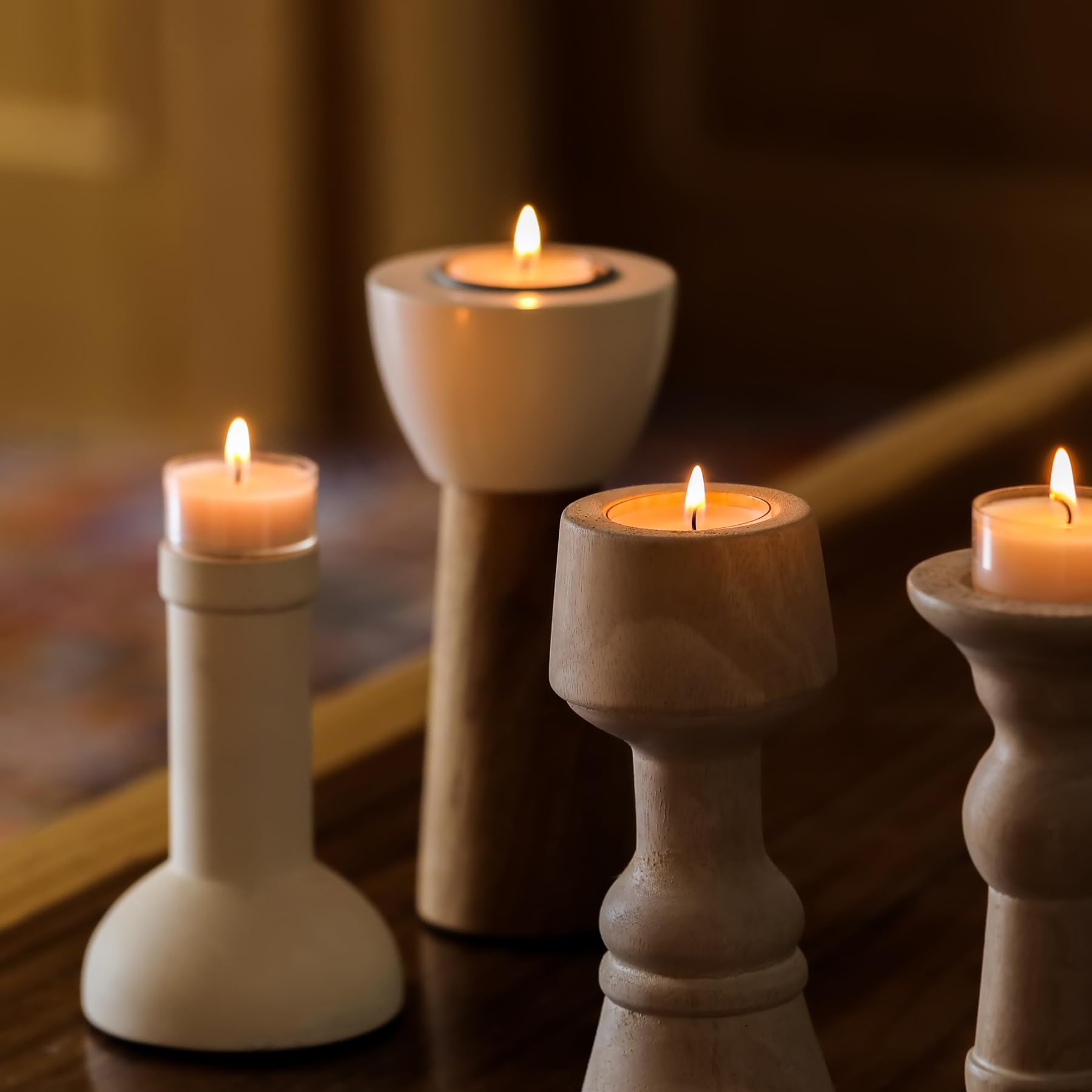 Home Lights Tea Light Candles, 200 Pack, Unscented Paraffin Wax, 4-4.5 Hrs Burn Time, Clear Cup, Ideal for Weddings & Home Decor