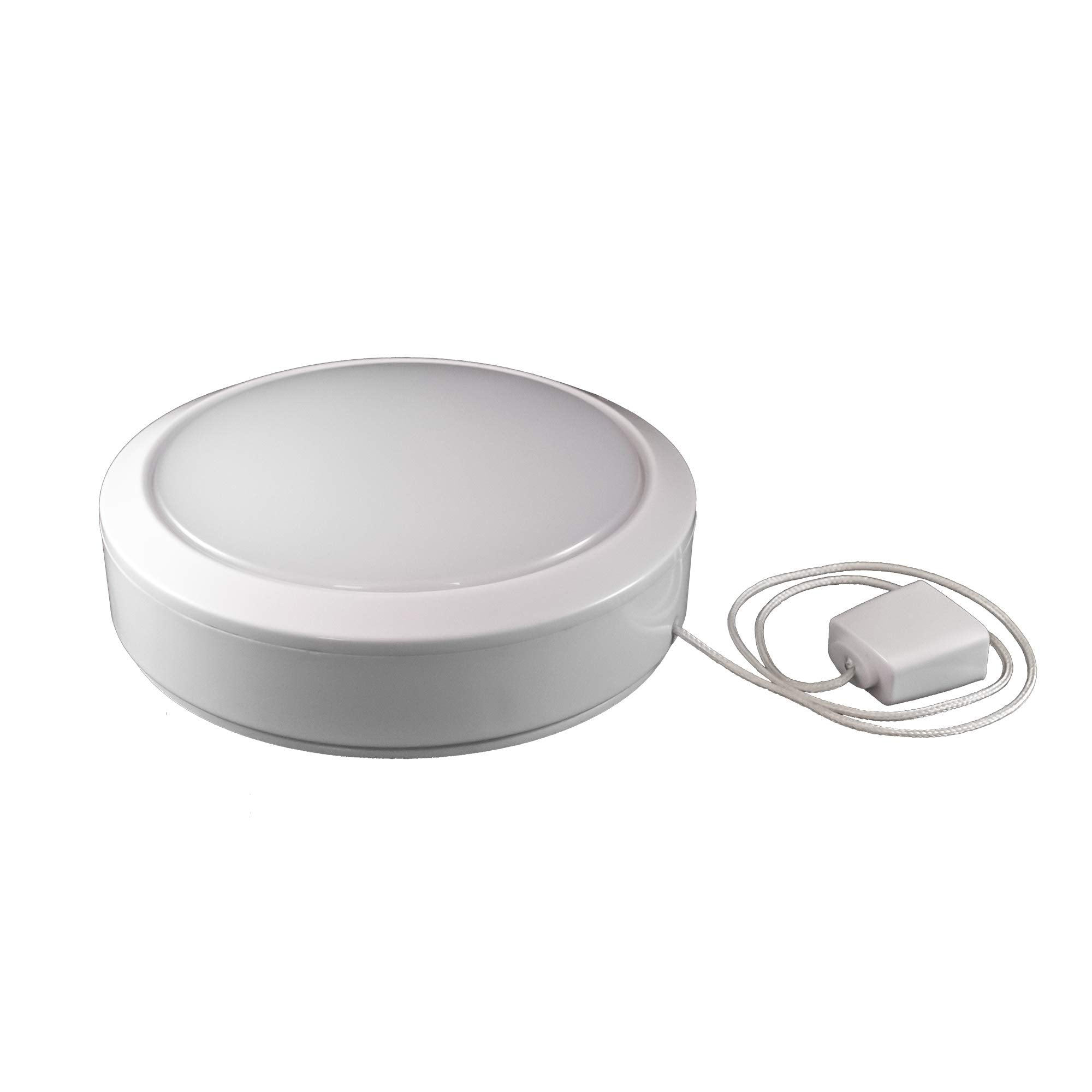 Westek LED Pull String Utility Light, Plastic, Model BL-PSTG-W, White