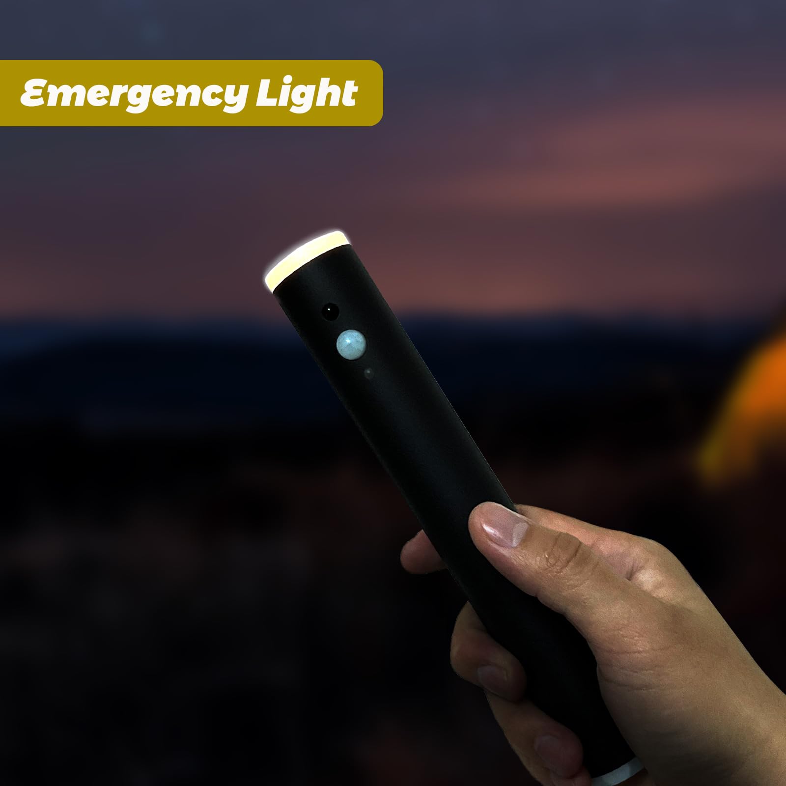 Hwawfsd Motion Sensor Night Light, Cordless Battery Powered Magnetic Wall Light, Adjustable 3 Mode Lighting, 2 Only Mounted, Corridor Staircase Sensor Night Light (2 Pcs-Black)