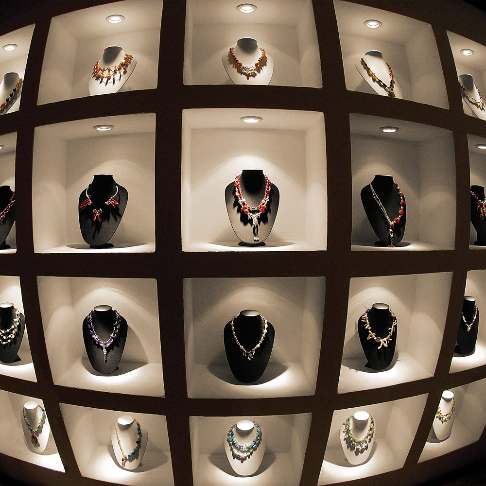 Jesco Lighting Pk716Led3865Ba Six Light Adjustable Led Slim Disk, Brushed Aluminum Finish