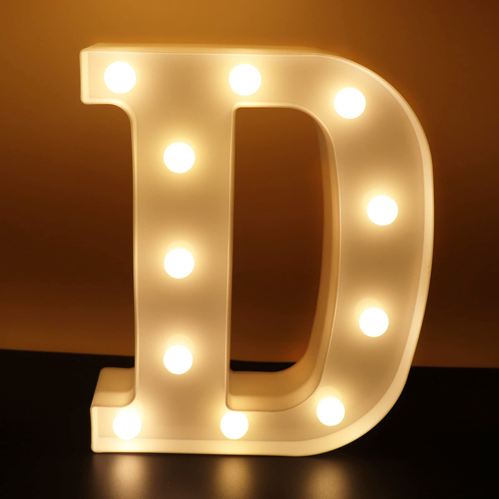 Ausaye Led Letter Lights Alphabet Light Up Sign Night Light For Home Bar Party Wedding Birthday Decoration Battery Powered Chris