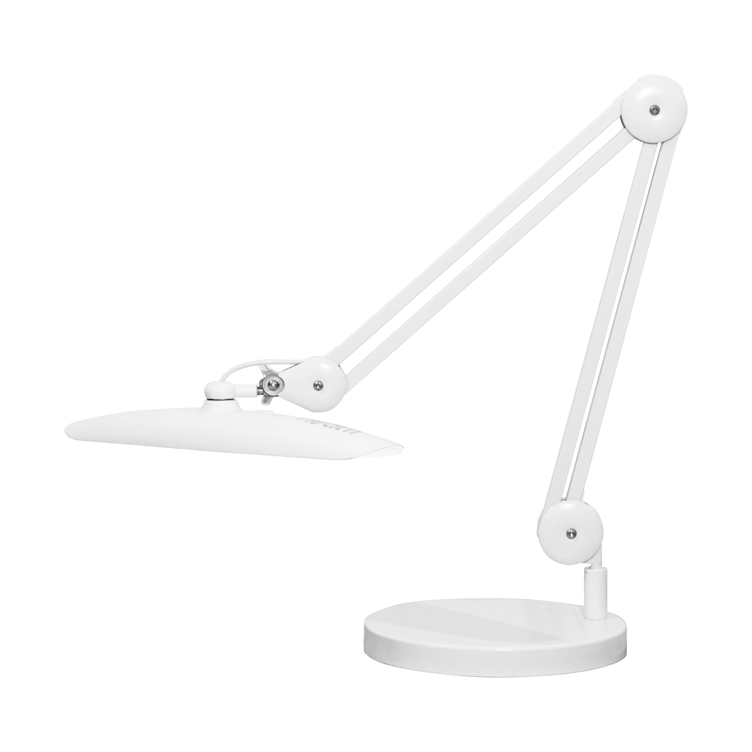 Neatfi XL LED Task Lamp, 2200 Lumens, 24W, Dimmable, 4 Level Brightness, White, Model 9501LED-TS1-AH