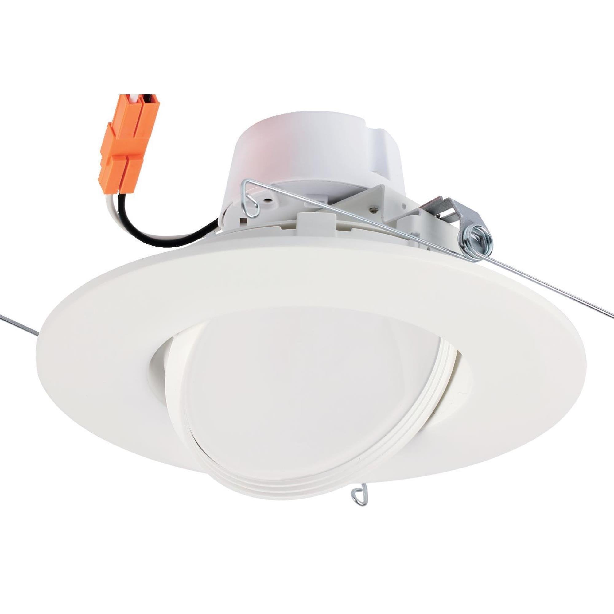 Westinghouse 5085000 Dimmable LED Downlight 80W Equivalent, 6-Inch, White Trim, 1 Count, Energy Star