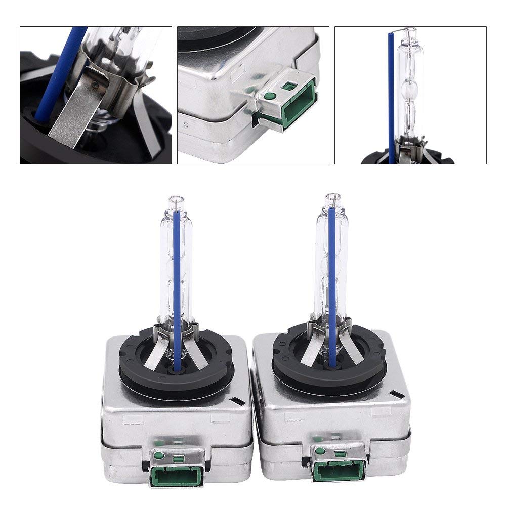 Socal-Led 2X D3S Hid Bulbs 35W Ac Oem Xenon Headlight Direct Replacement 6000K Crystal White