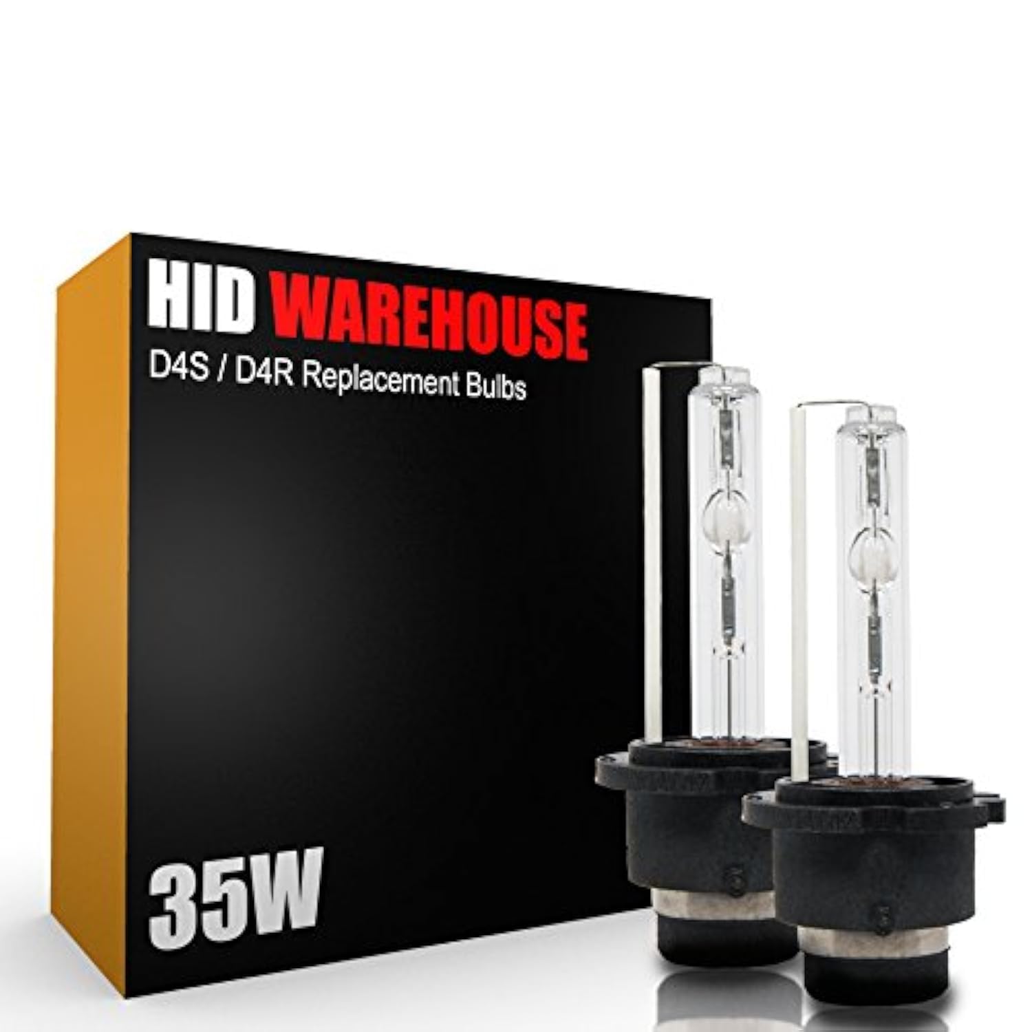 HID-Warehouse HID Xenon Replacement Bulbs - D4S/D4R/D4C - 4300K Bright Daylight (1 Pair)