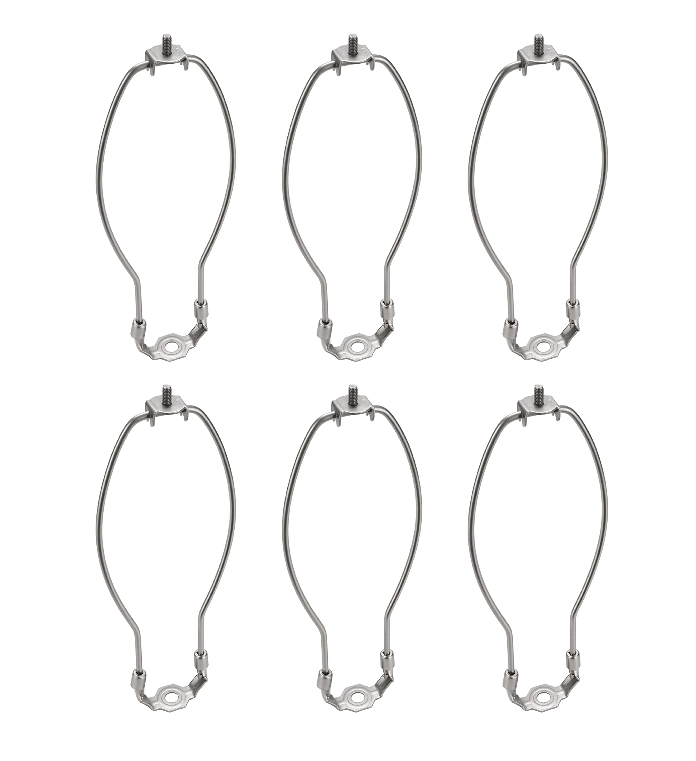 Aspen Creative 20006-26 10 Lamp Harp with Saddle in Finish (6 Pack), Satin Nickel