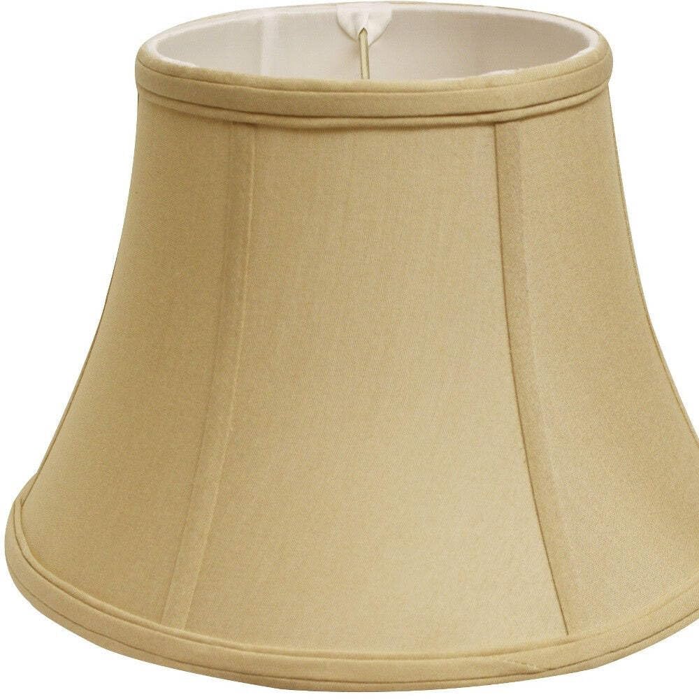 Homeroots Drum Lampshade 18 In. - Pale Brown, Warm White - Model 469493