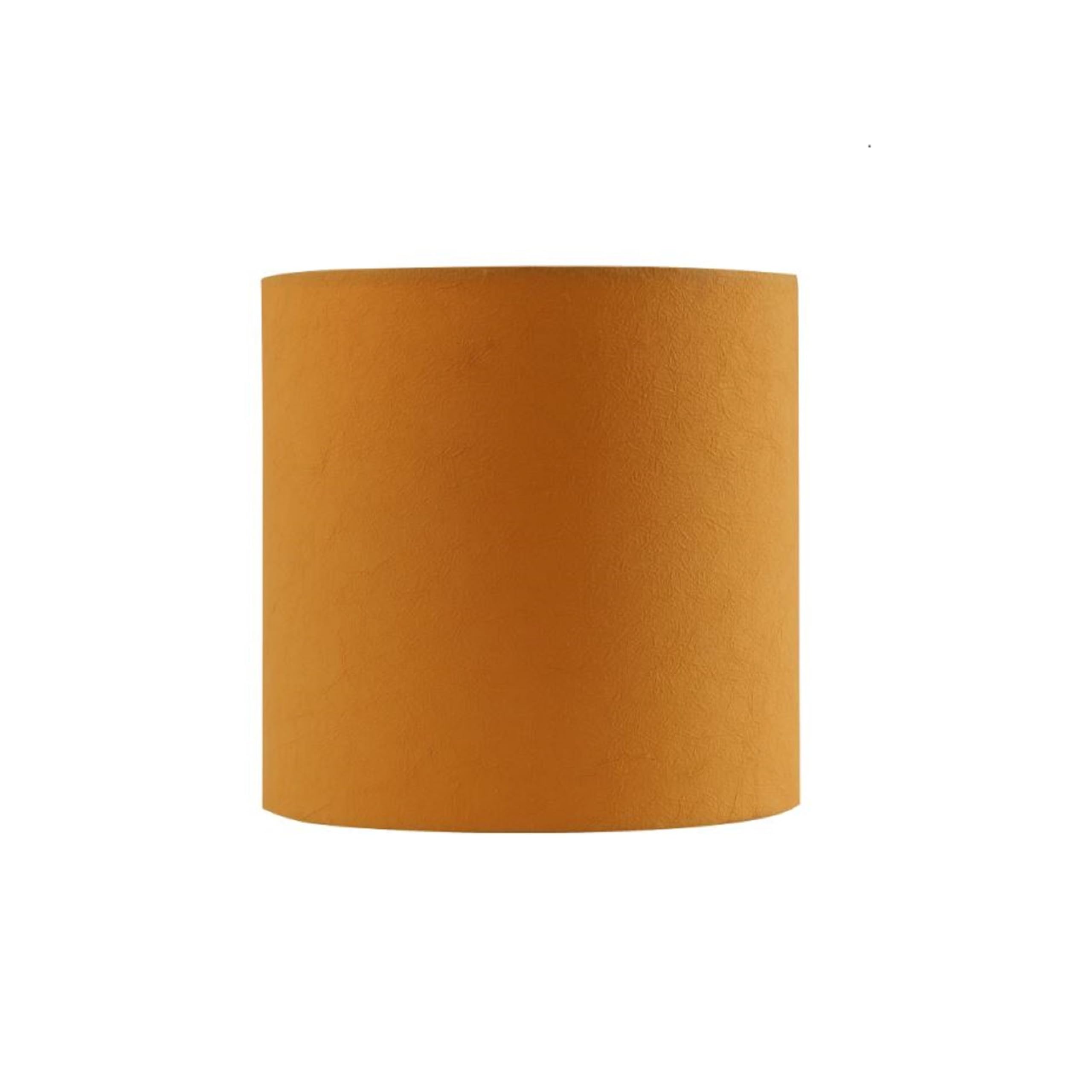Aspen Creative Drum Lamp Shade, Honey, 8" x 8" x 8", Model 31238A, Paper Construction