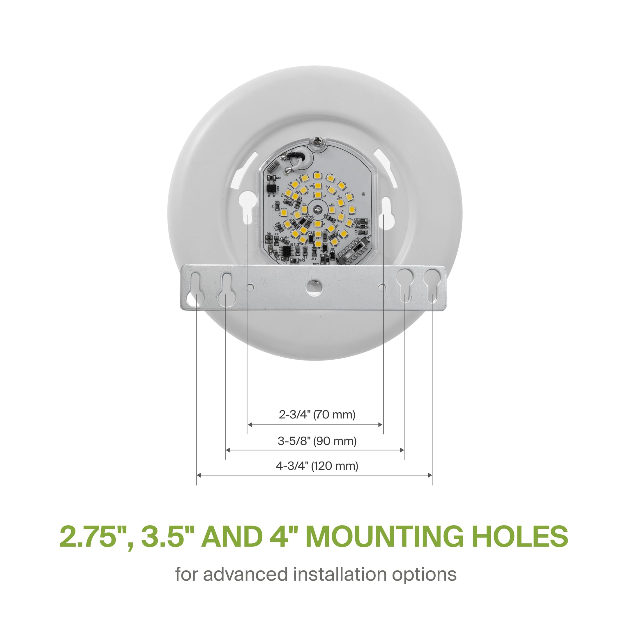 Asd Led Disk Lights 4 Inch | 2700K/3000K/3500K/4000K/5000K, 10W 685Lm | Low Profile Dimmable Flush Mount Ceiling Light, Surface